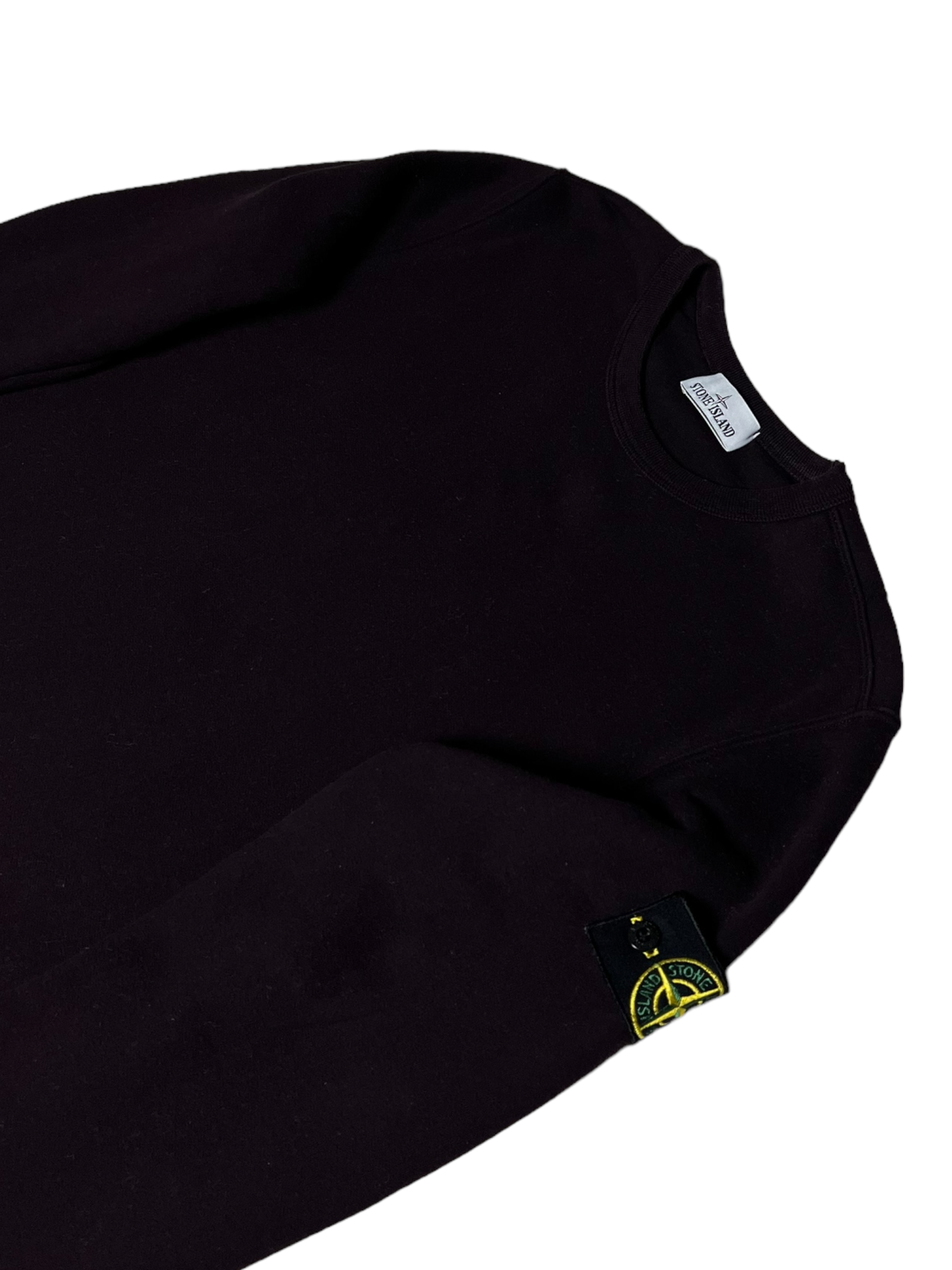 Pull Stone Island bordeau taille M - Vue de dos
