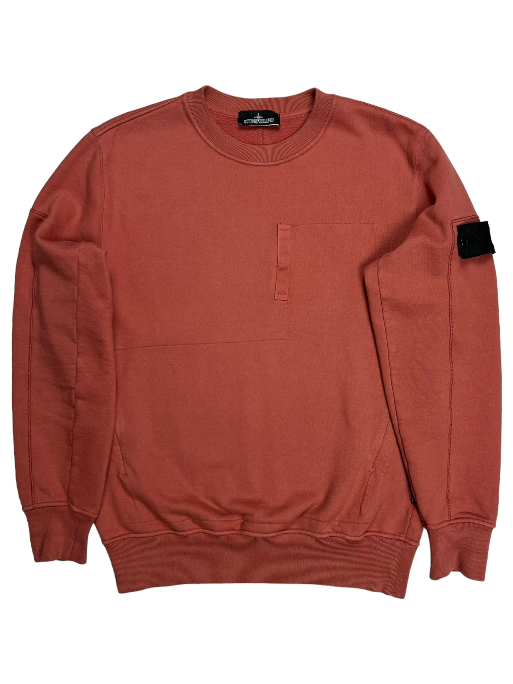 Pull Stone Island corail taille L - Vue de face