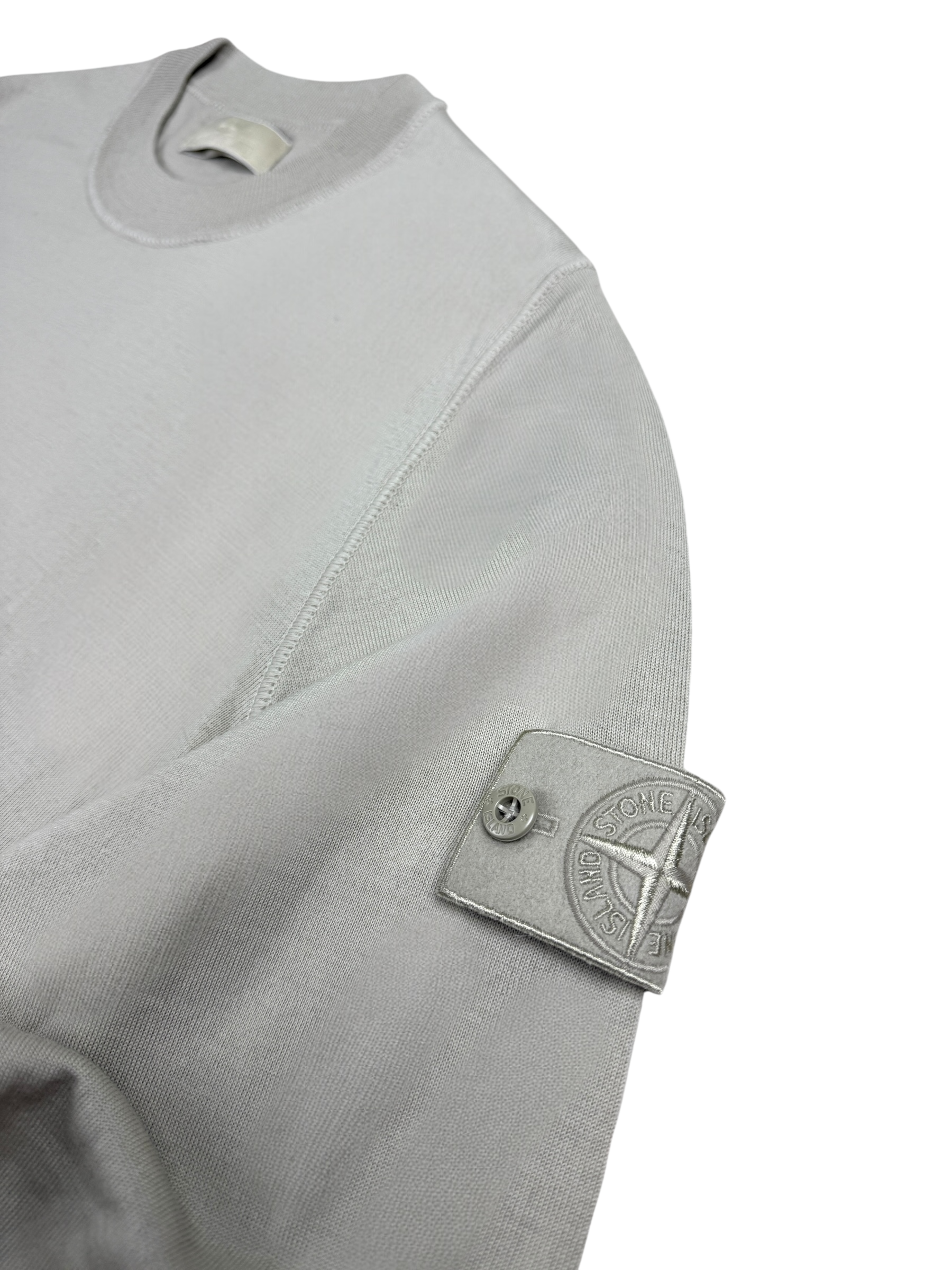 Pull Stone Island crème taille L - Détail