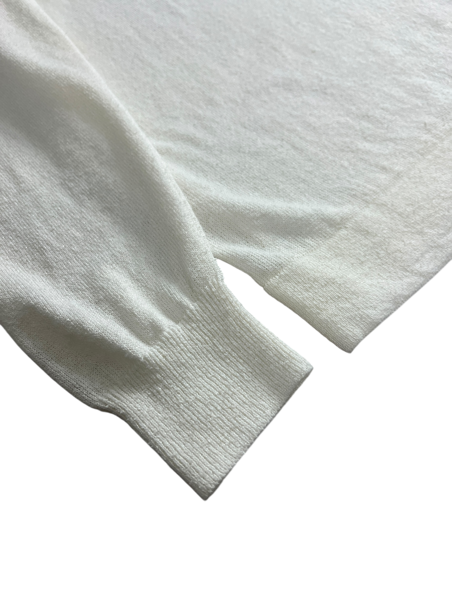 Pull Stone Island crème taille M - Logo et étiquette