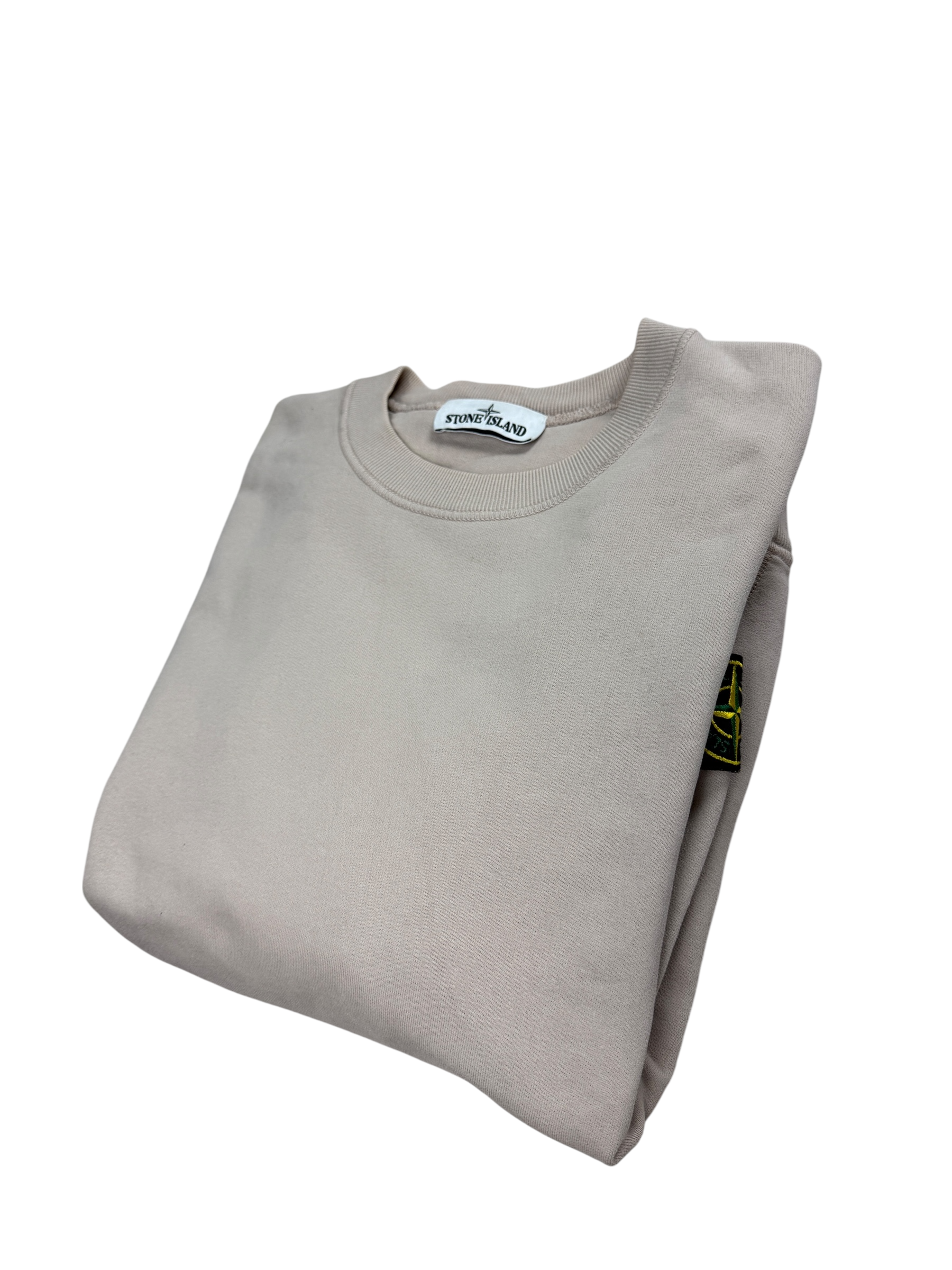 Pull Stone Island crème taille S - Détail
