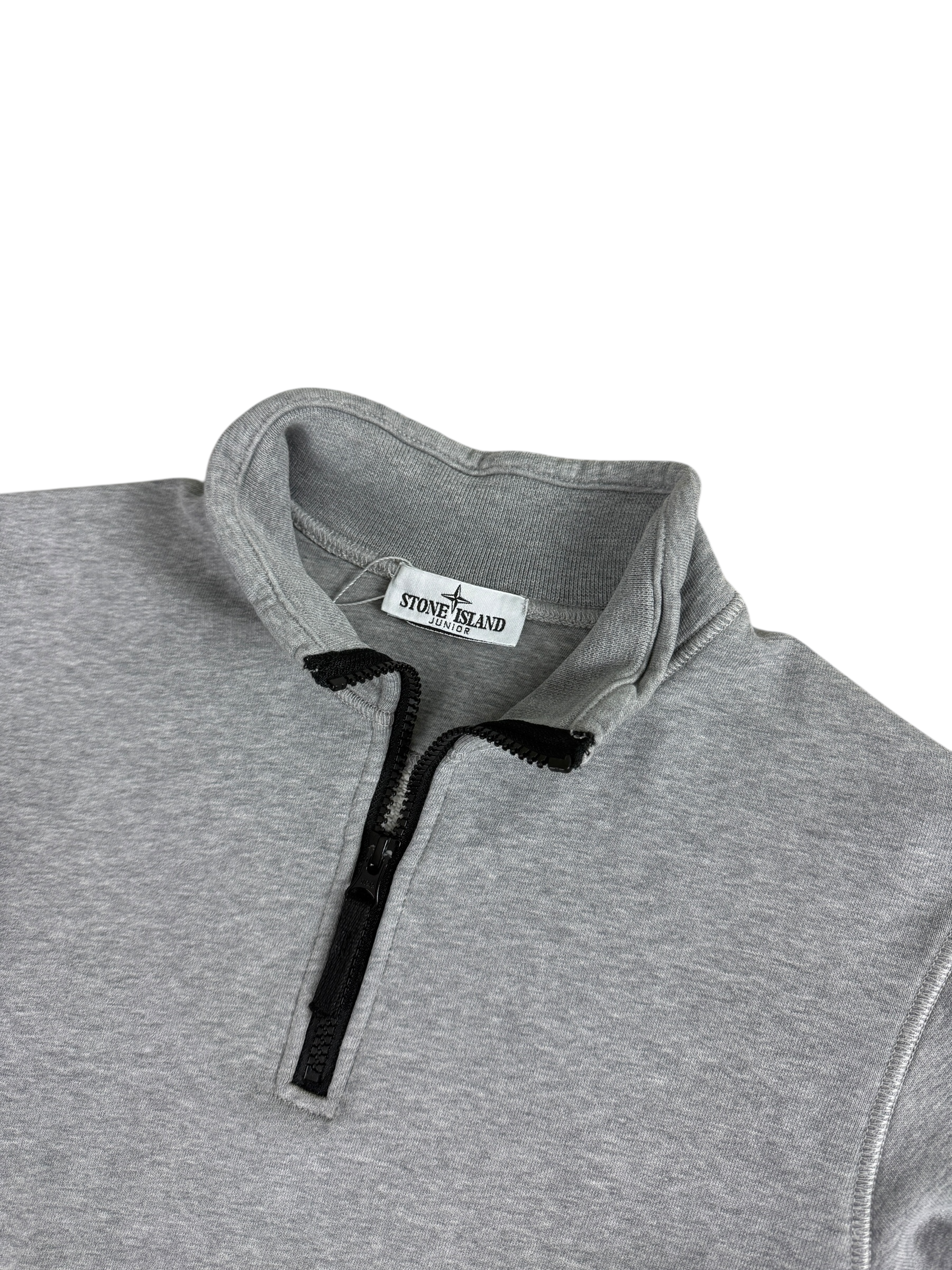 Pull Stone Island gris taille 12 ans - Détail