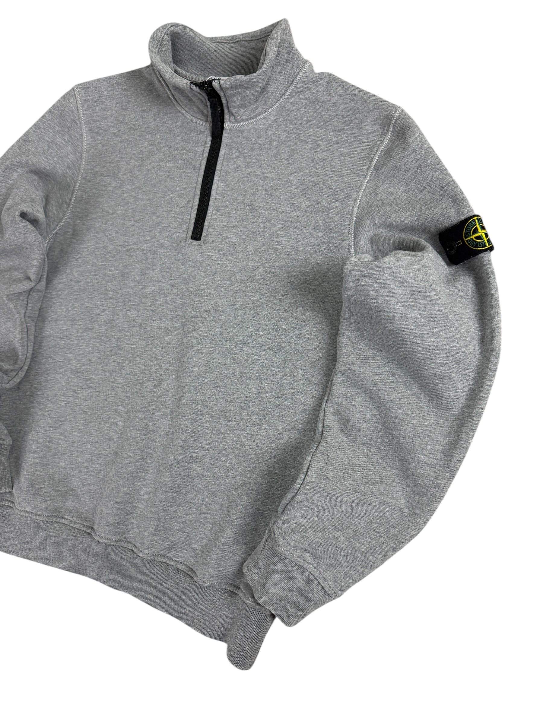 Pull Stone Island gris taille 12 ans - Vue de dos