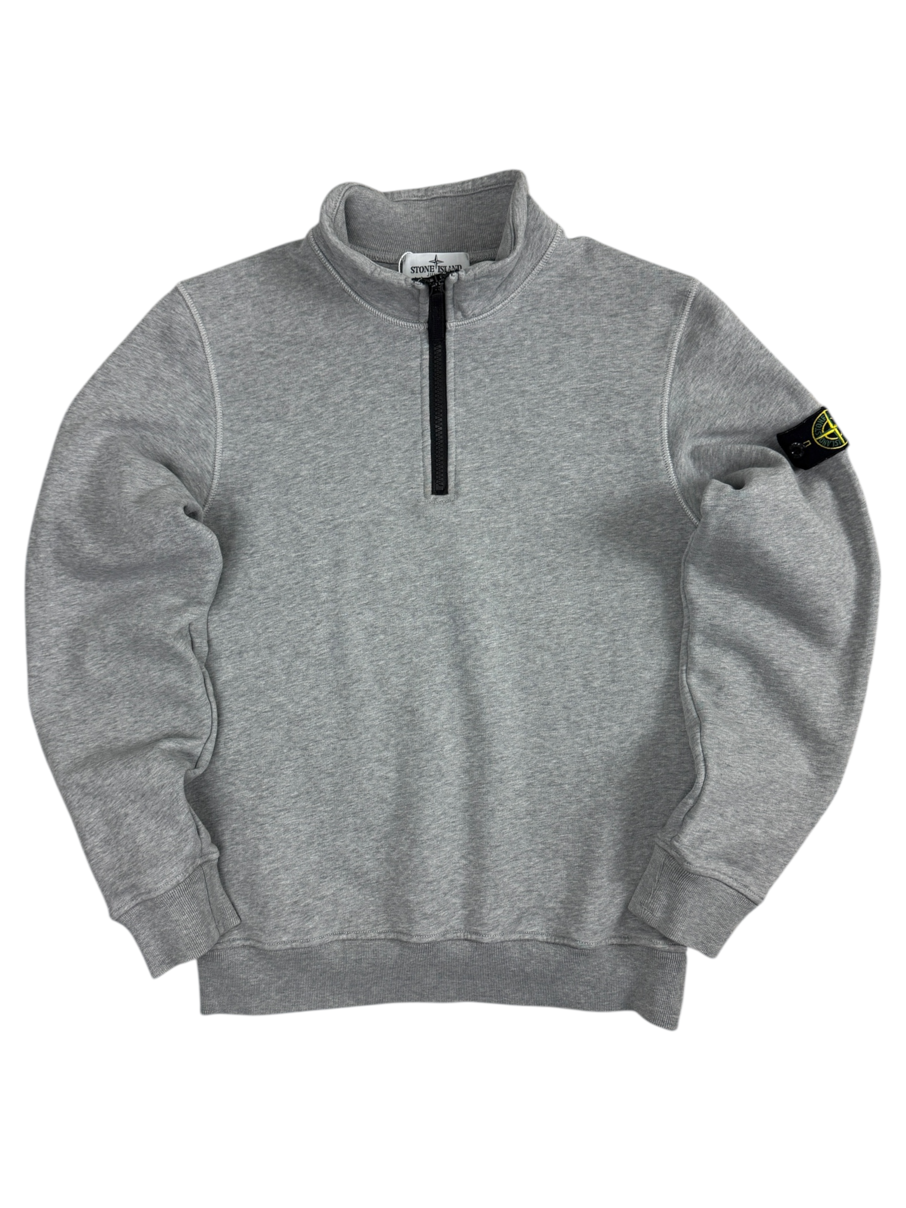 Pull Stone Island gris taille 12 ans - Vue de face
