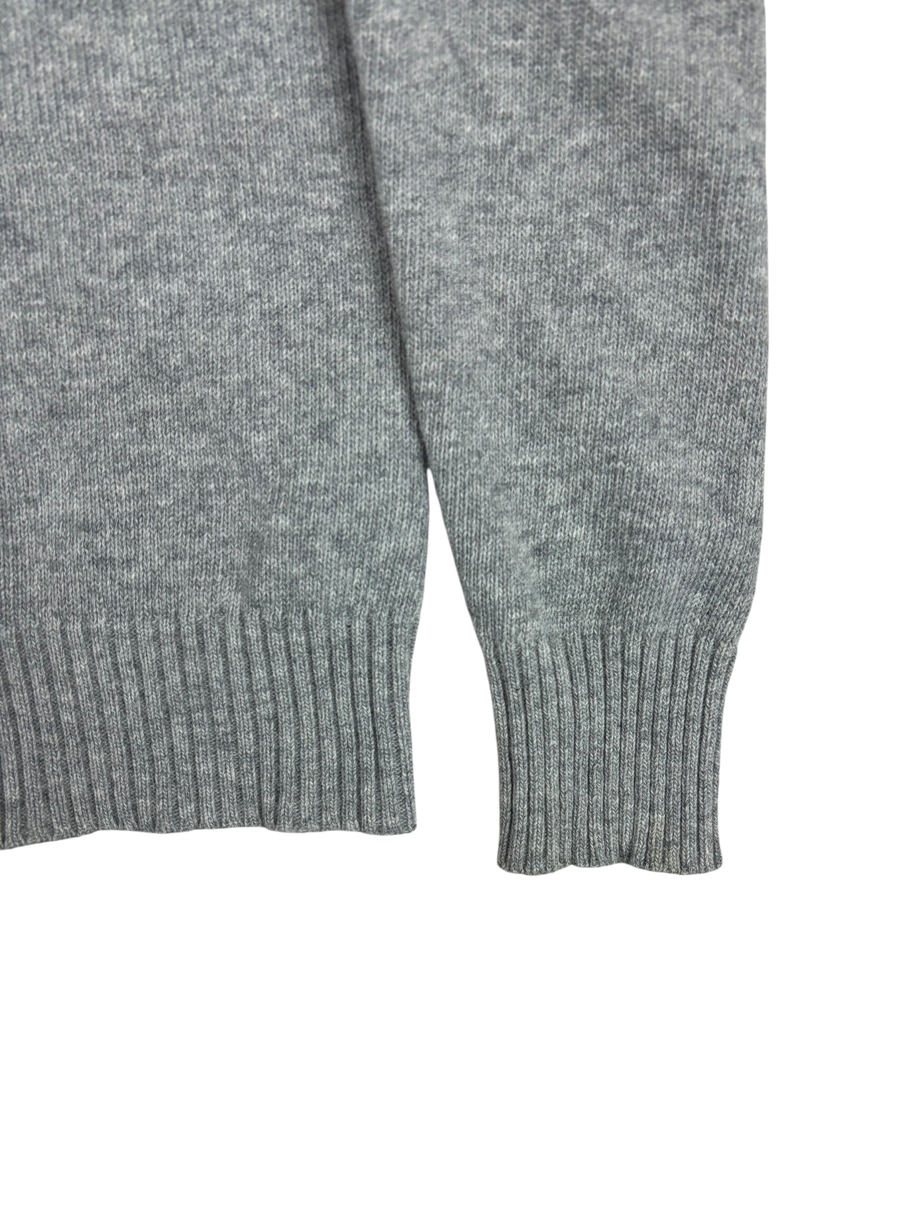 Pull Stone Island gris taille M - Détail