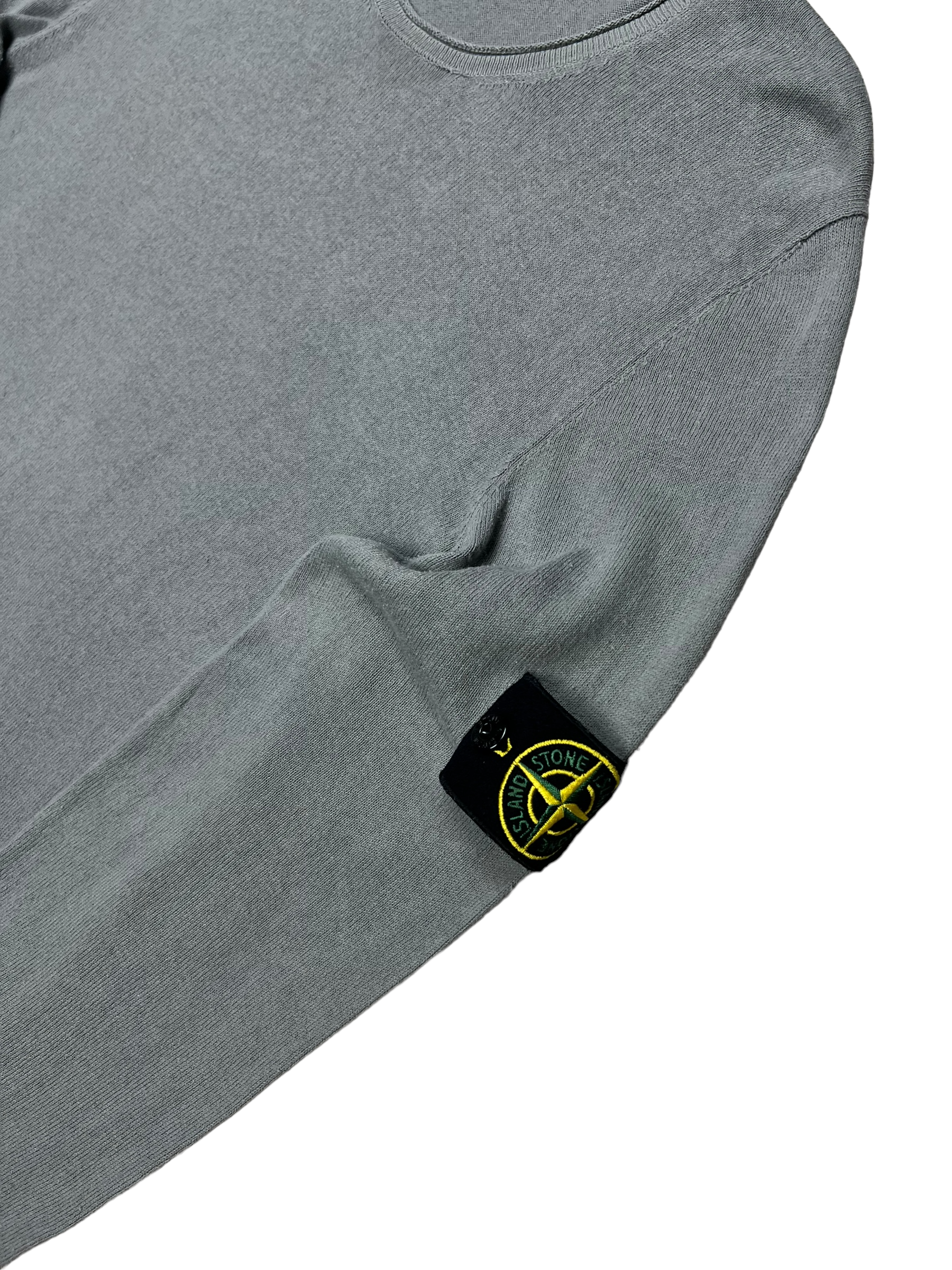 Pull Stone Island gris taille M - Vue de dos