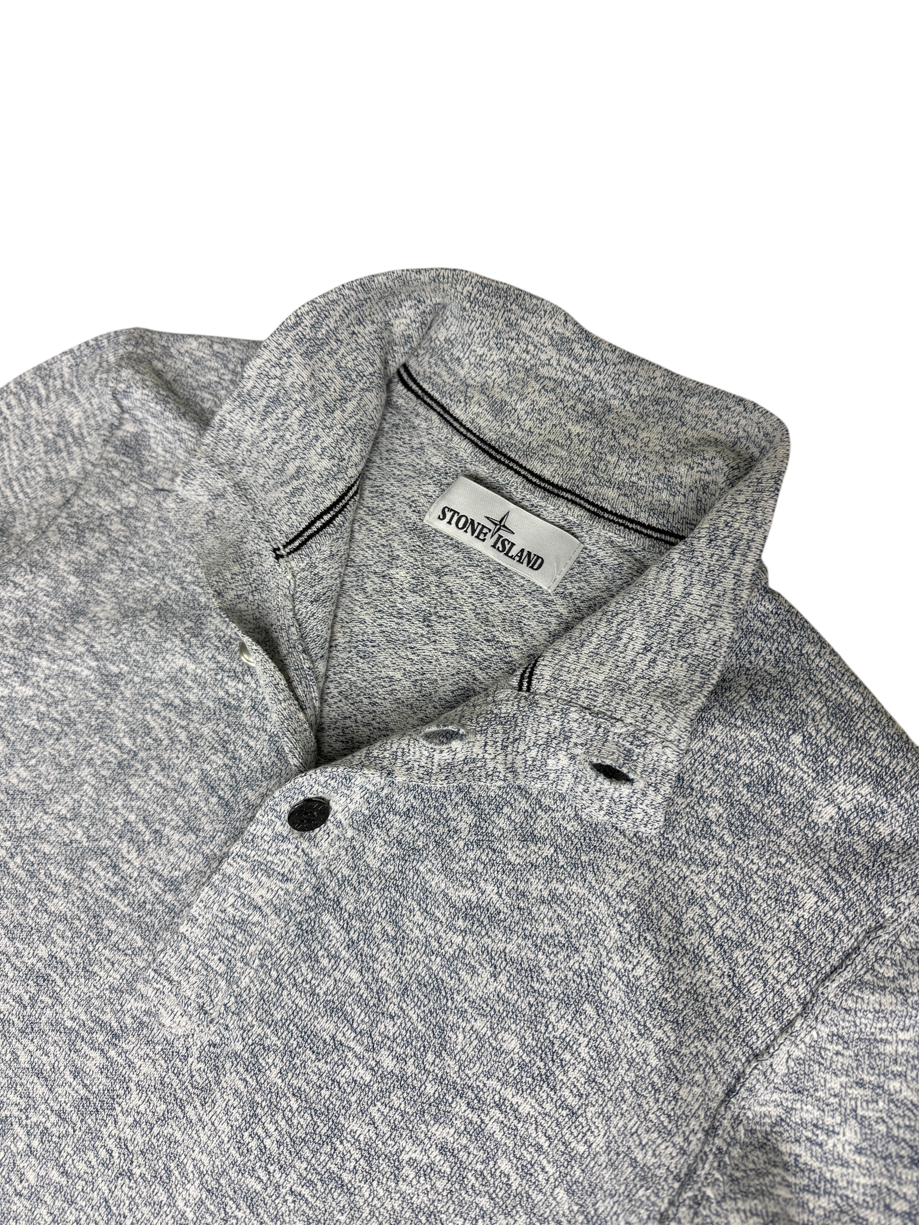 Pull Stone Island gris taille S - Détail