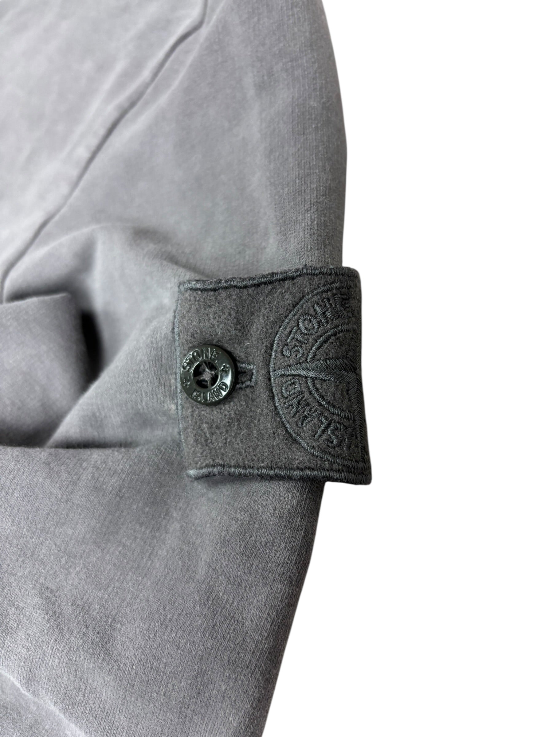 Pull Stone Island gris taille S - Vue de dos