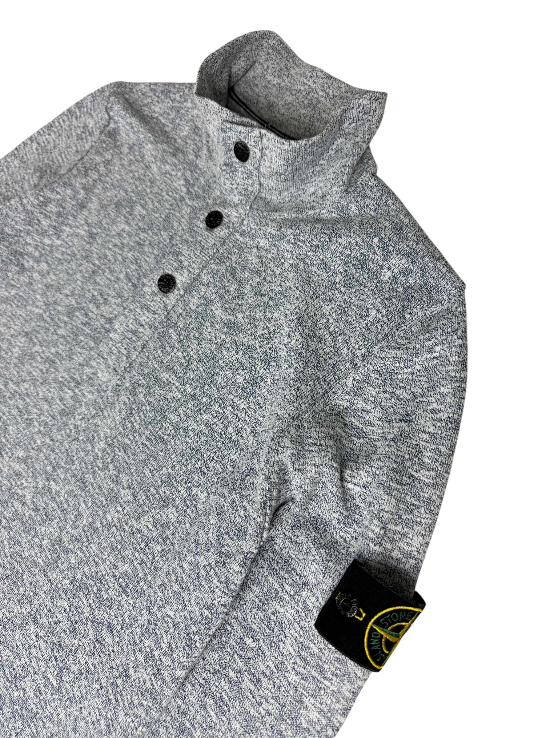 Pull Stone Island gris taille S - Vue de dos