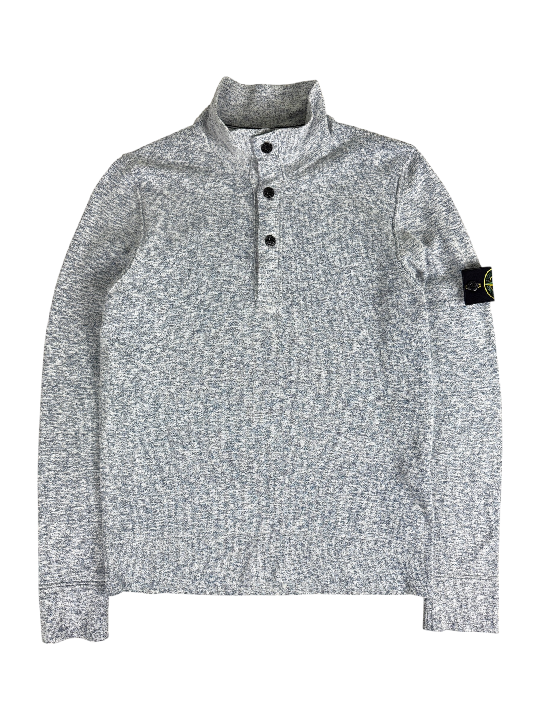 Pull Stone Island gris taille S - Vue de face