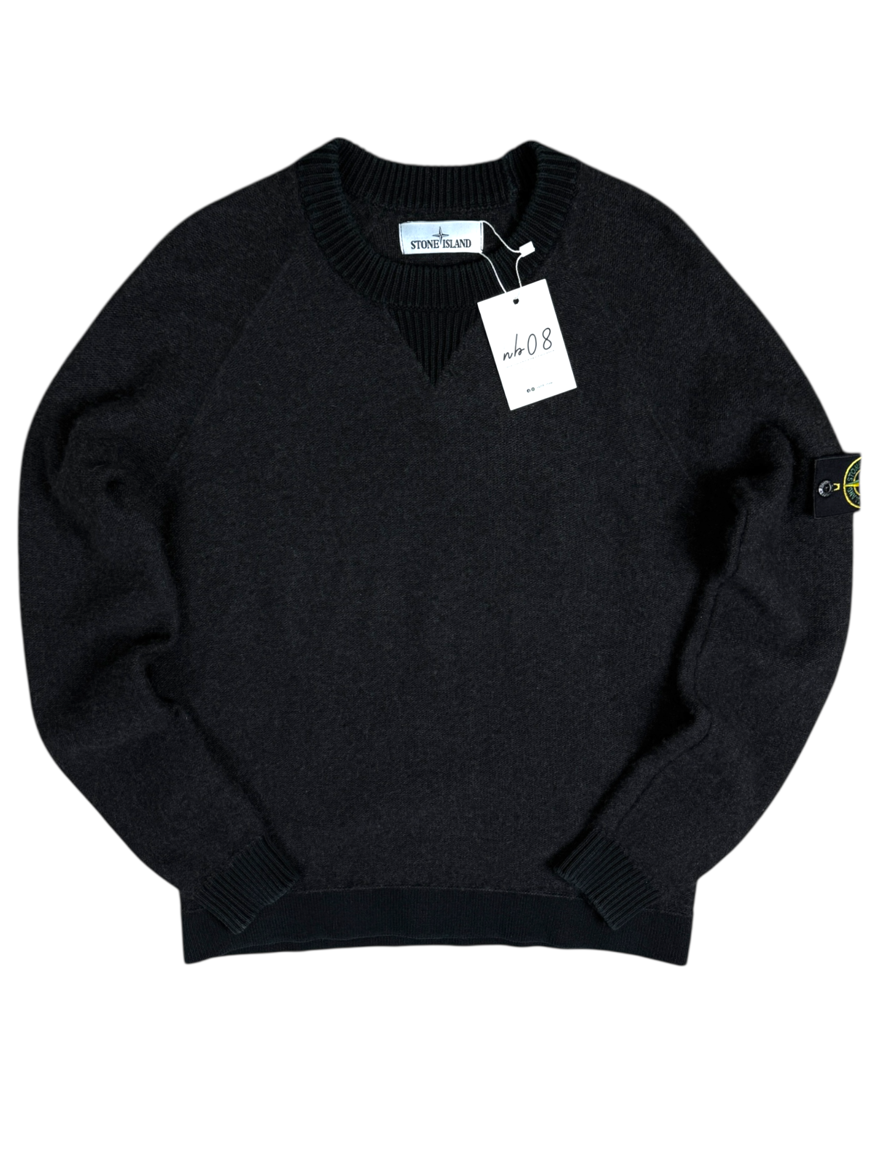 Pull Stone Island gris taille S - Vue de face