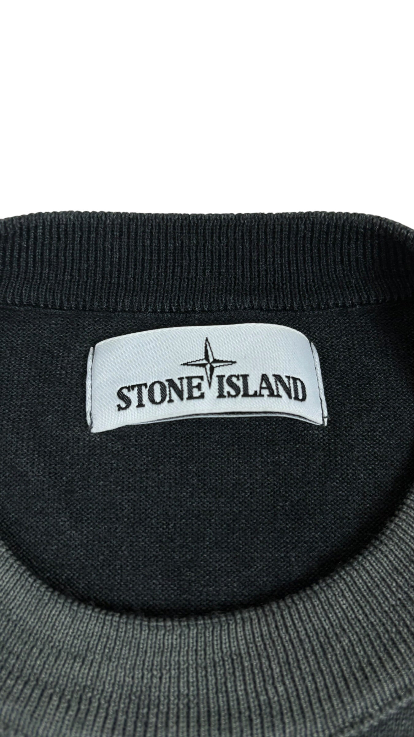 Pull Stone Island kaki taille S - Vue de dos