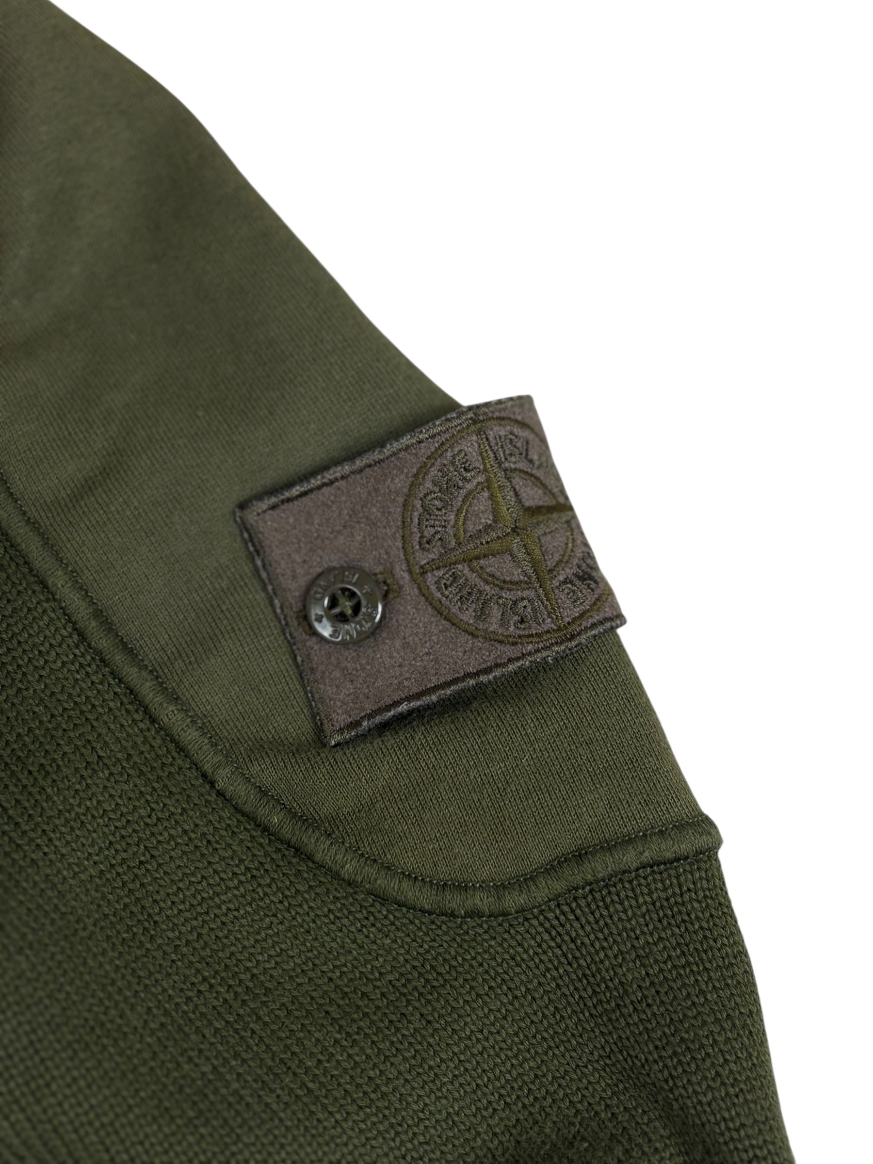 Pull Stone Island kaki taille S - Vue de dos