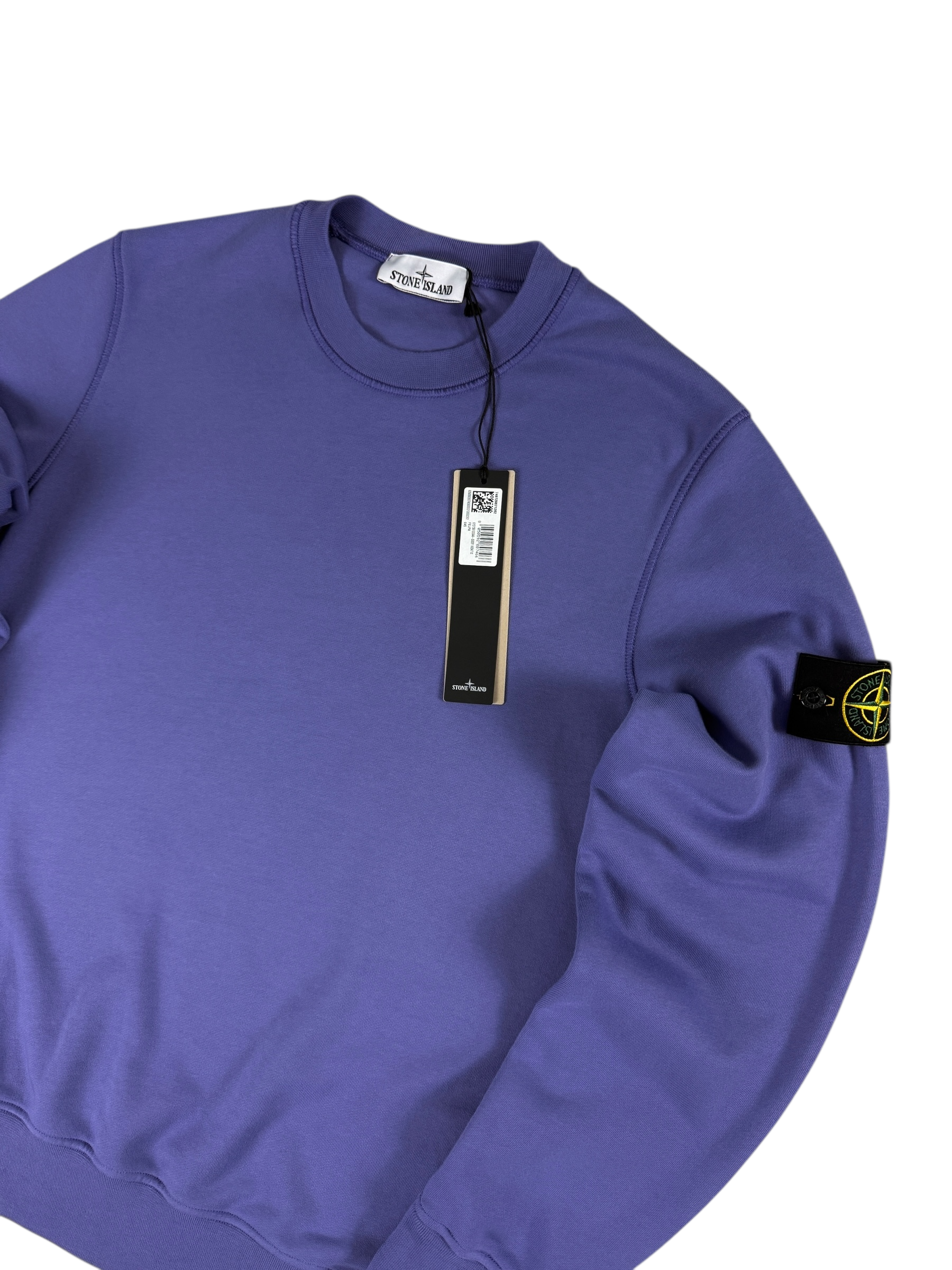 Pull Stone Island lila taille M - Vue de dos