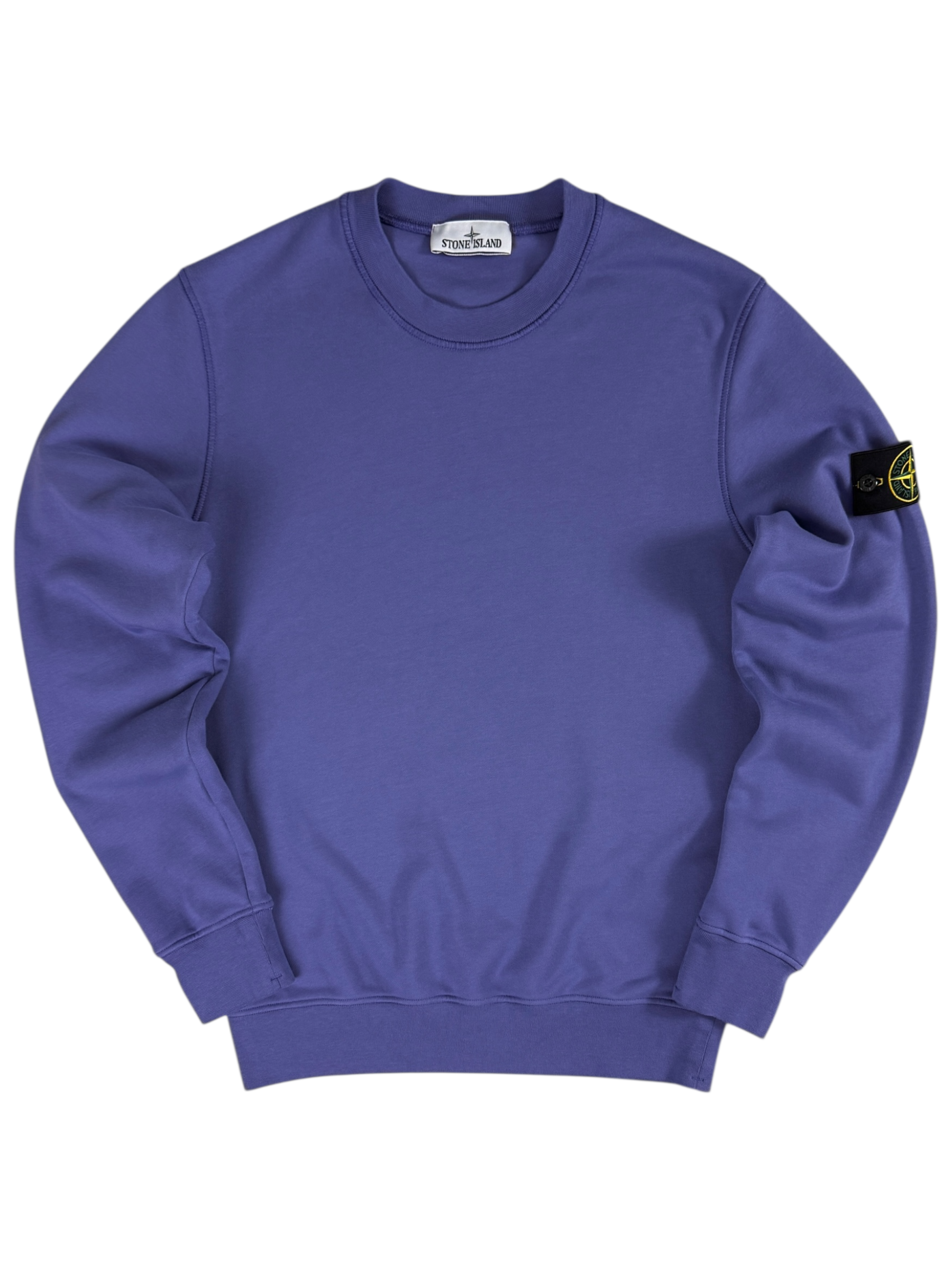 Pull Stone Island lila taille M - Vue de face