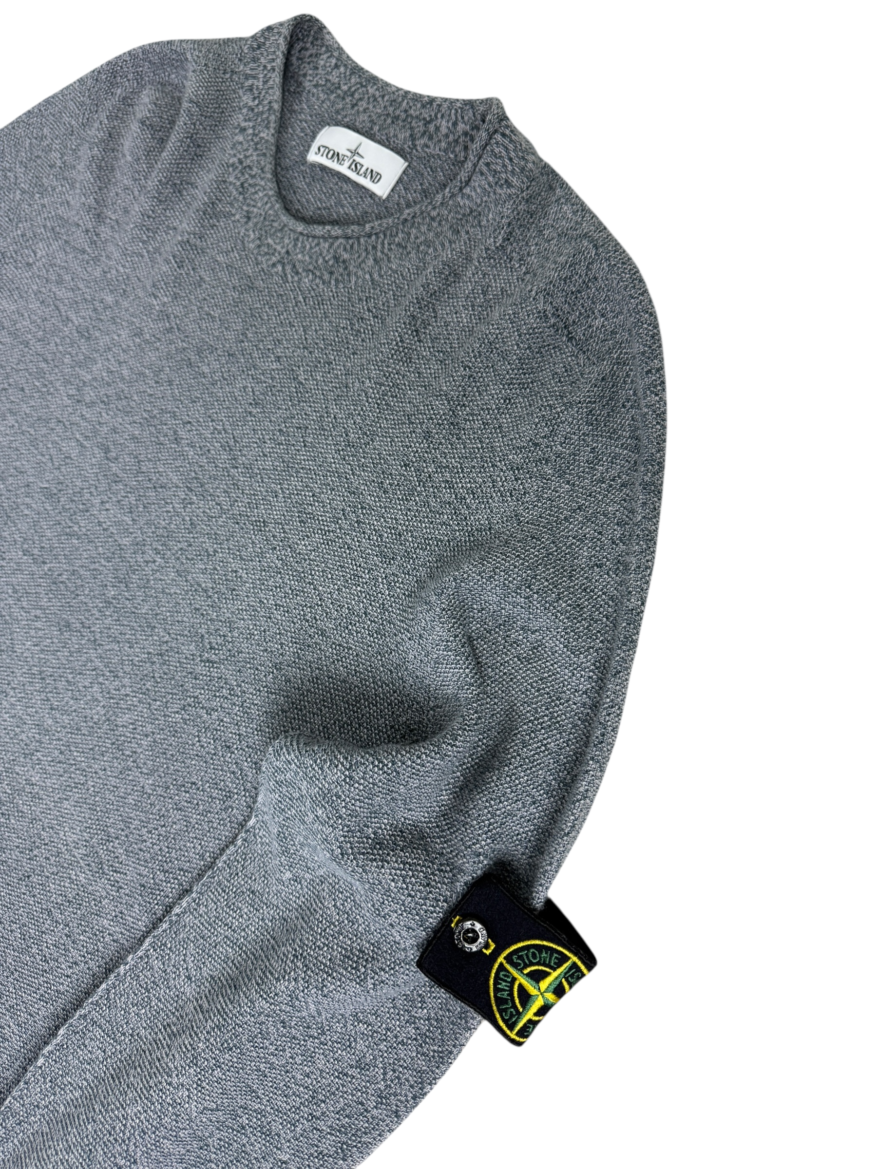 Pull Stone Island marine taille L - Vue de dos