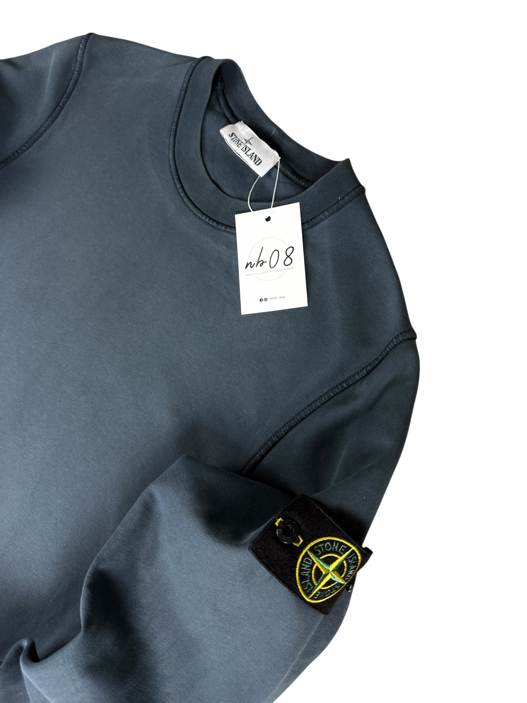 Pull Stone Island marine taille S - Vue de dos