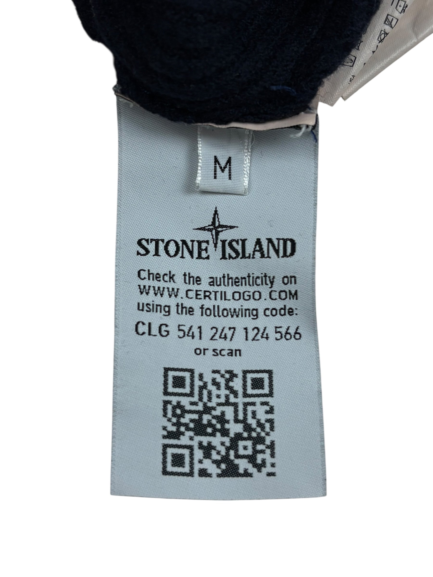 Pull Stone Island marine taille XS - Détail