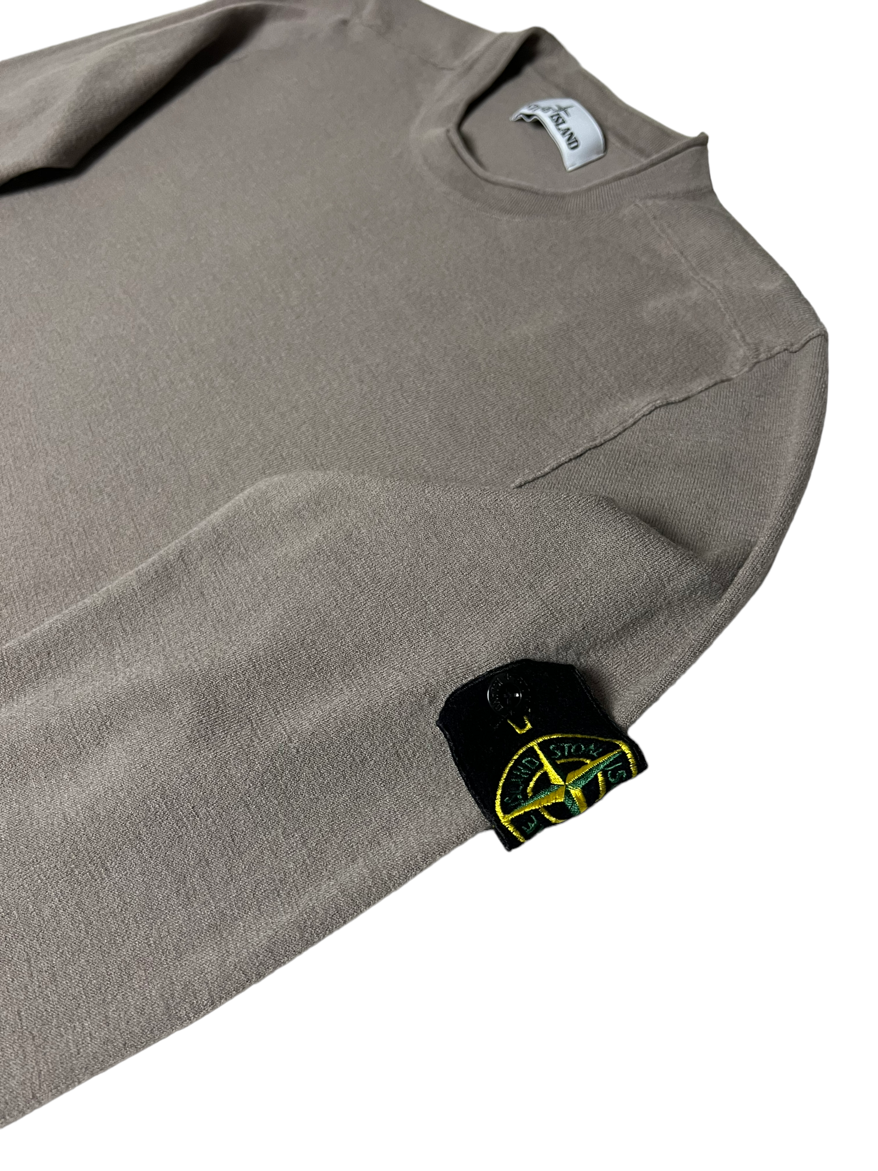 Pull Stone Island marron taille S - Vue de dos