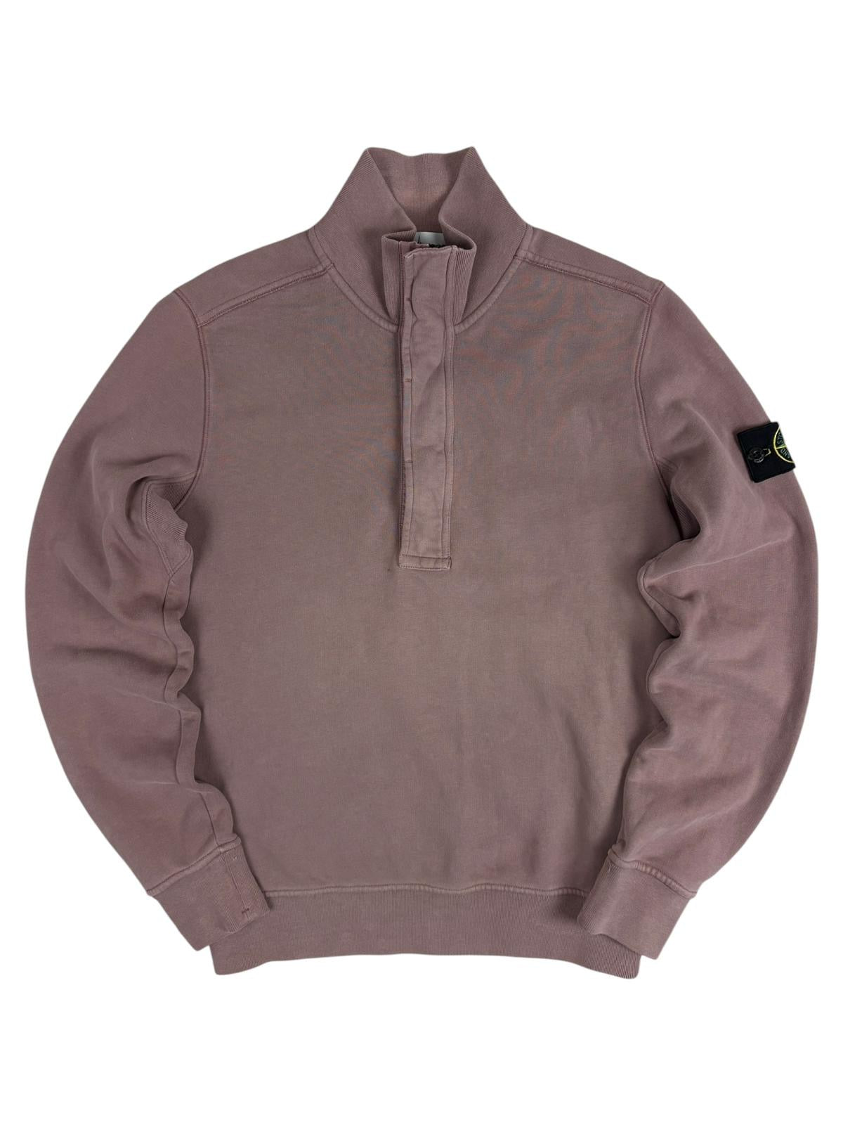 Pull Stone Island mauve taille S - Vue de face