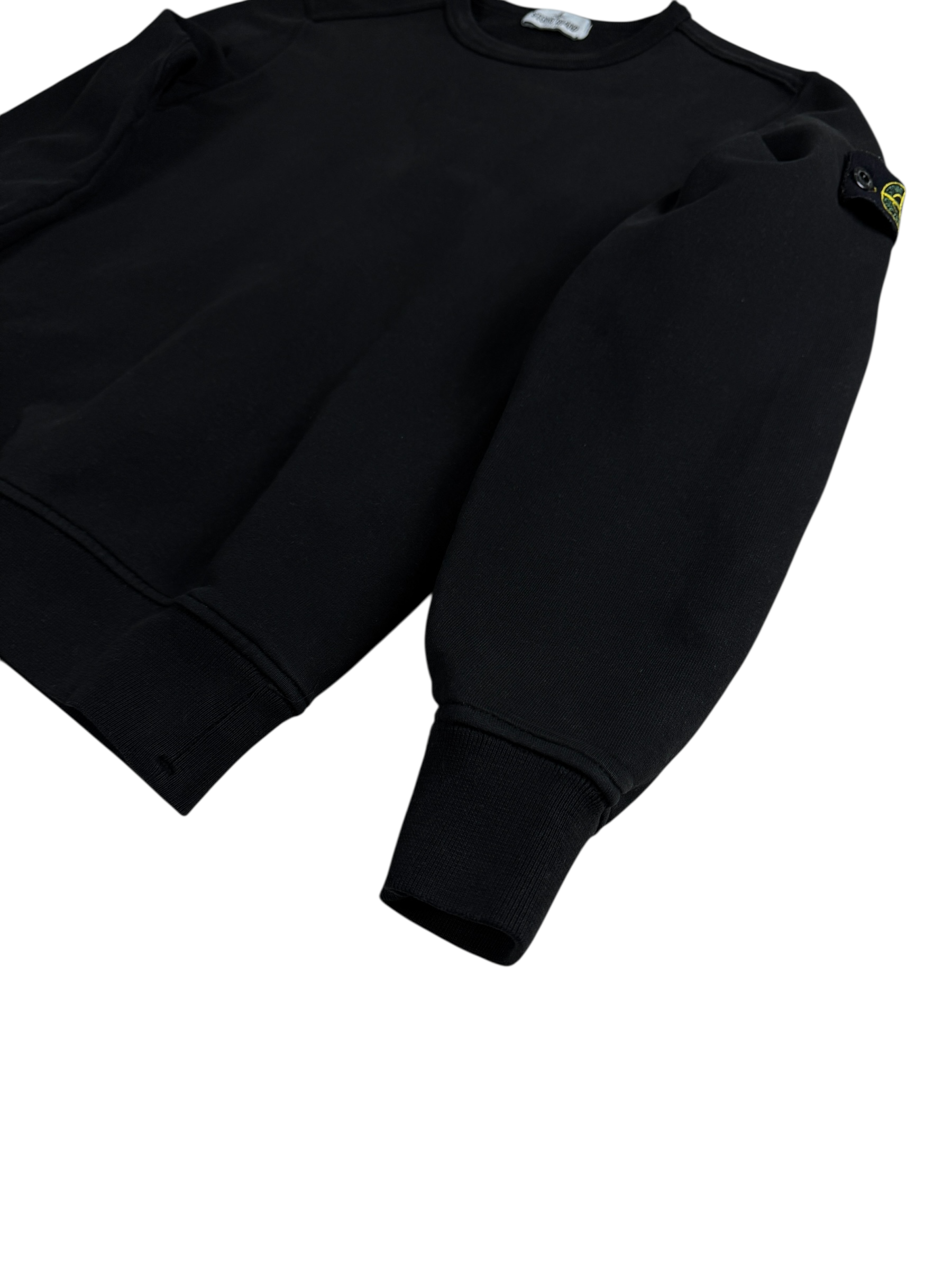 Pull Stone Island noir taille 12 ans - Détail