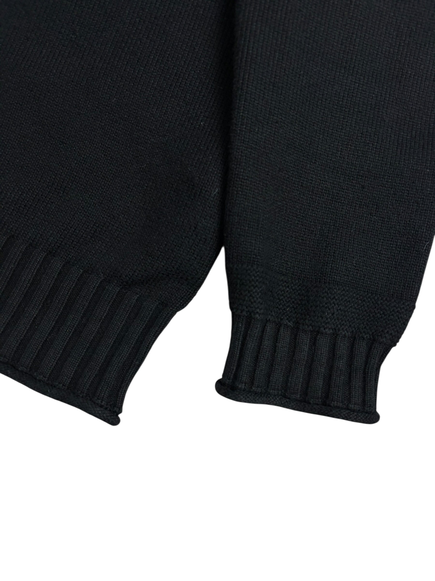 Pull Stone Island noir taille L - Détail