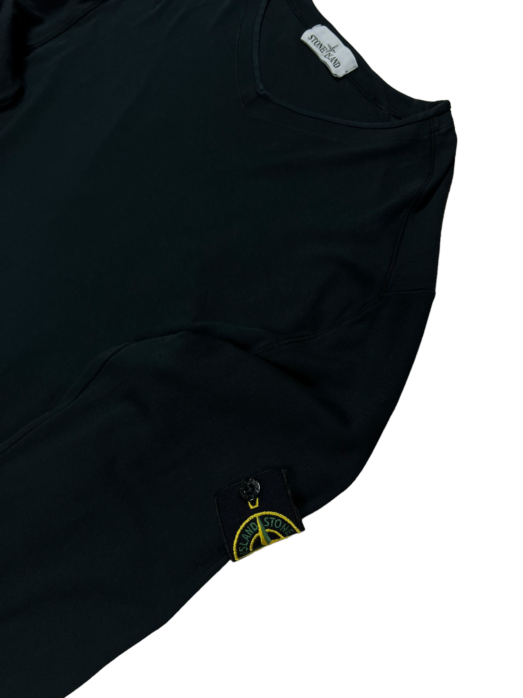Pull Stone Island noir taille L - Vue de dos
