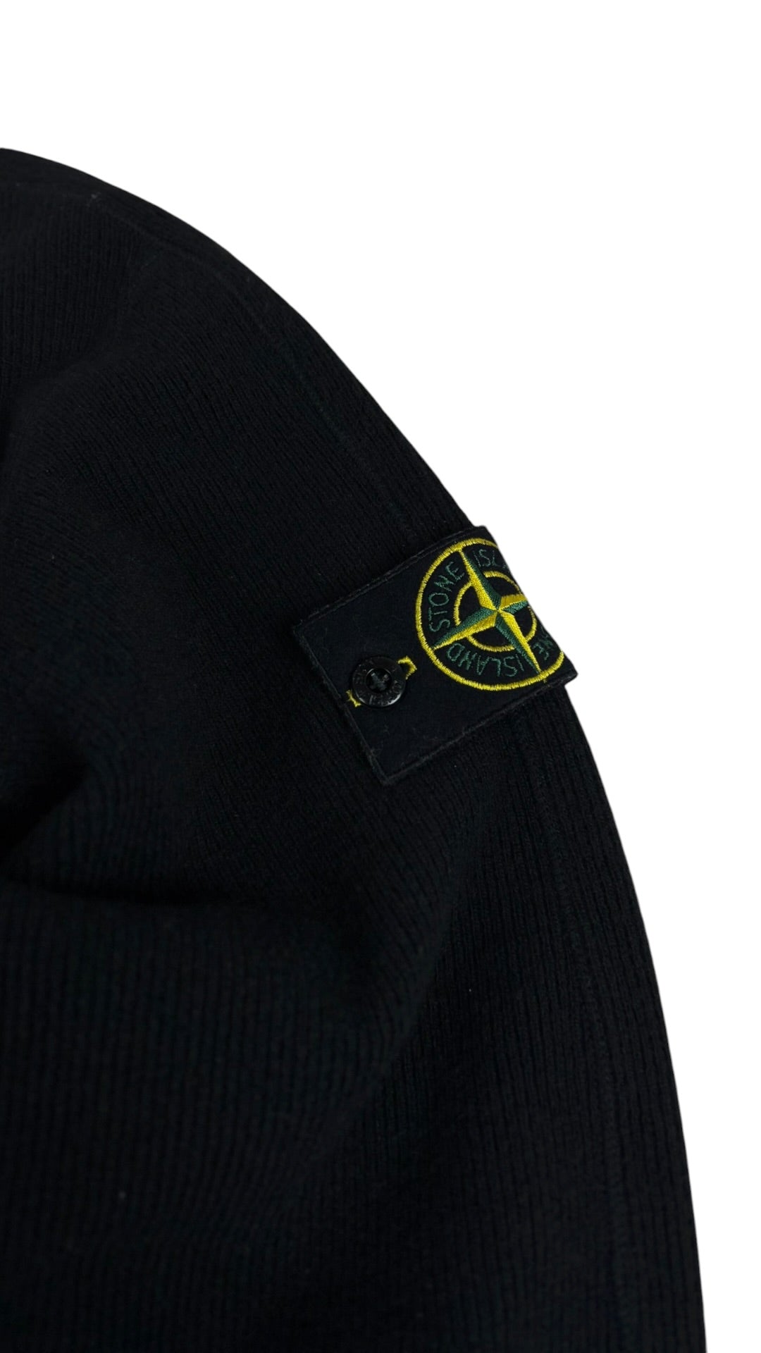 Pull Stone Island noir taille S - Vue de dos