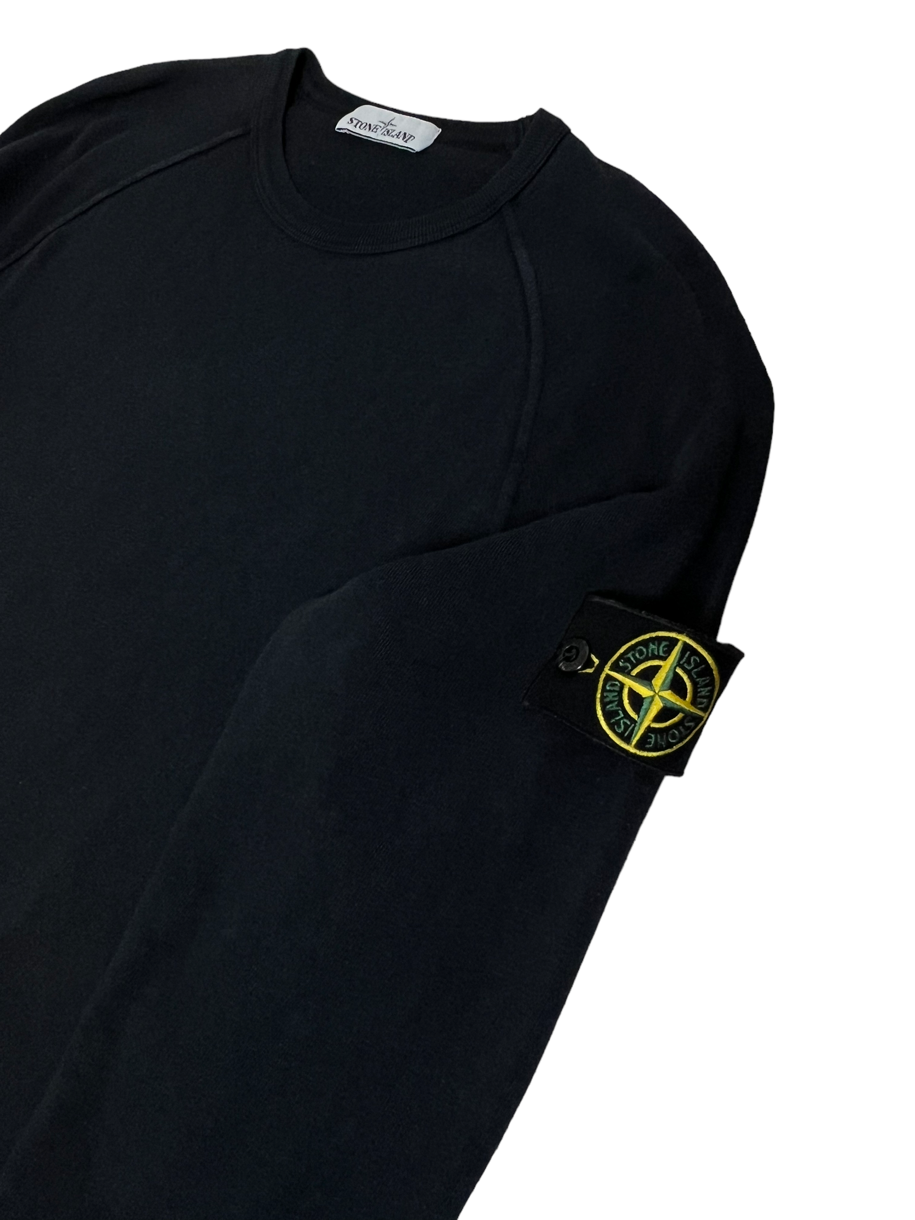Pull Stone Island noir taille S - Vue de dos