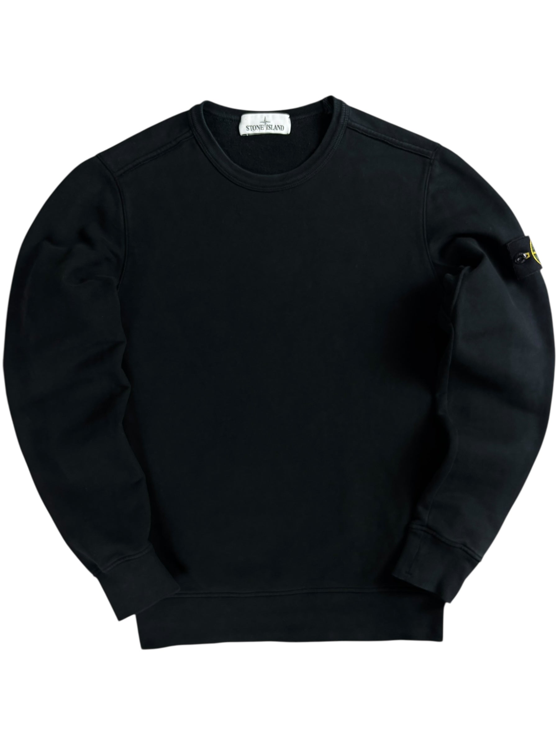 Pull Stone Island noir taille S - Vue de face