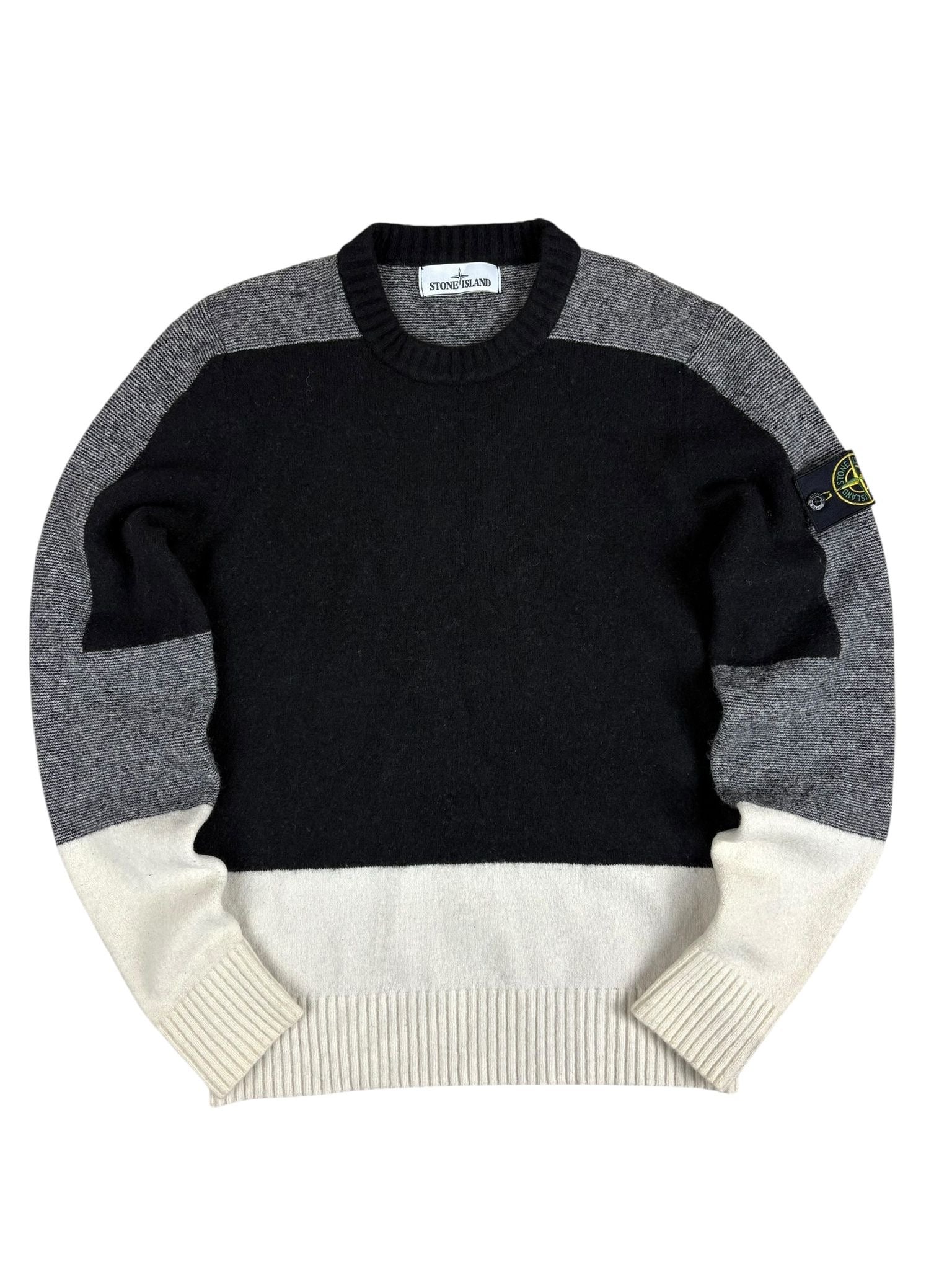 Pull Stone Island noir taille S - Vue de face
