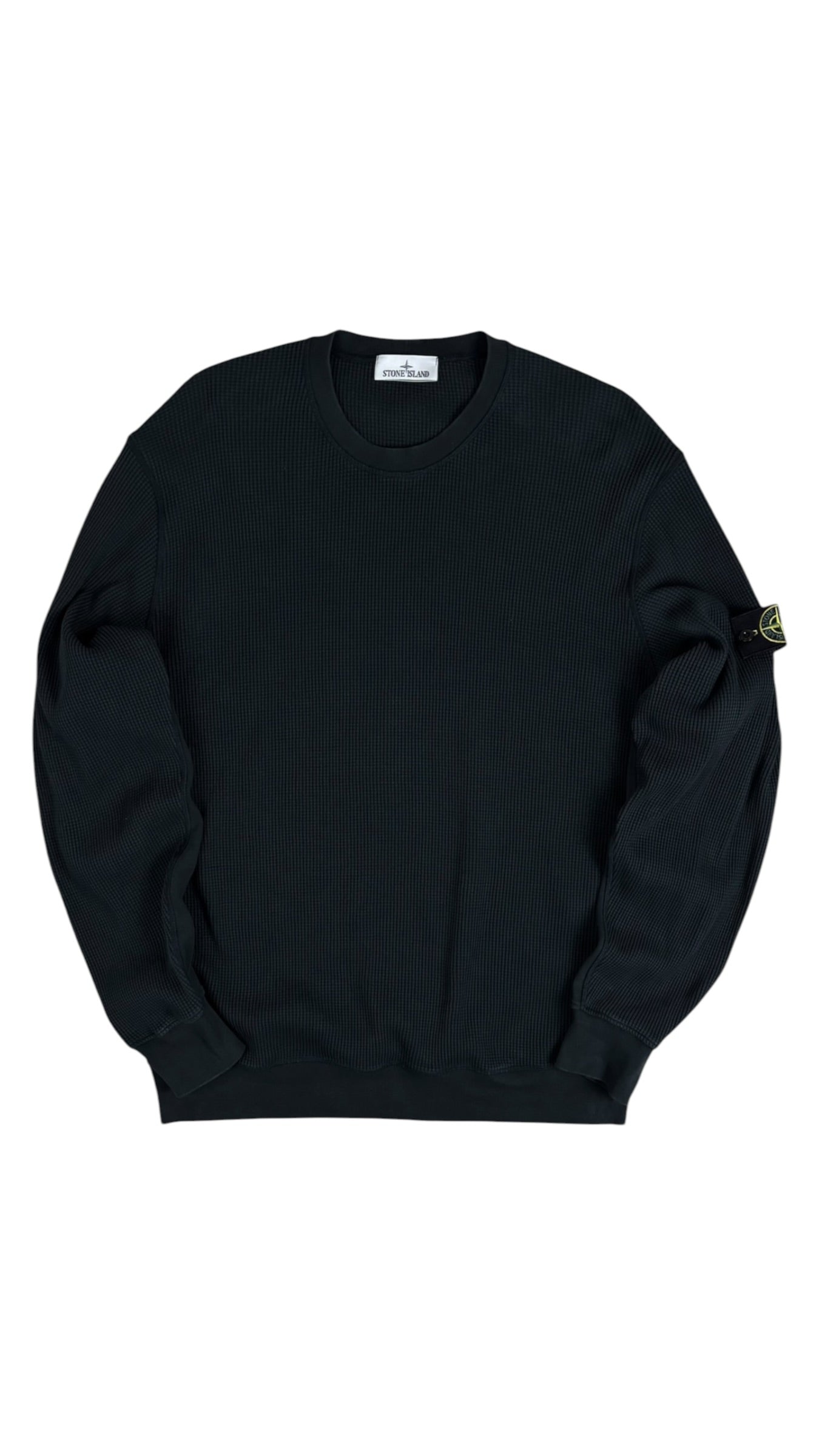 Pull Stone Island noir taille XXL - Vue de face