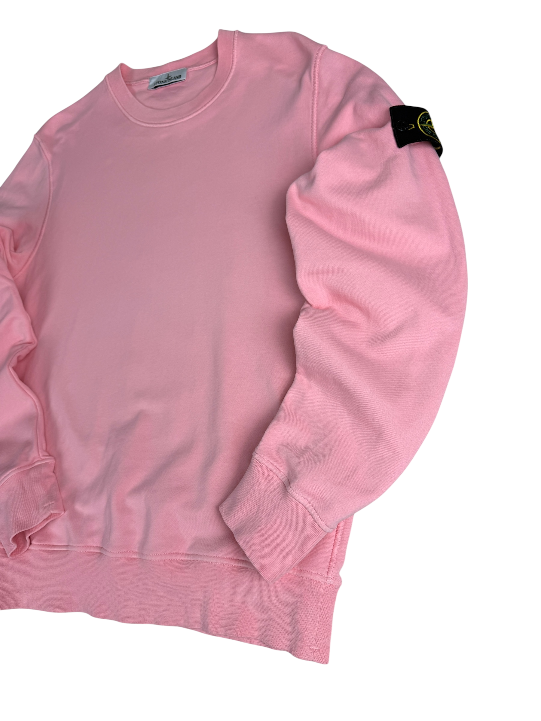 Pull Stone Island rose taille L - Vue de dos