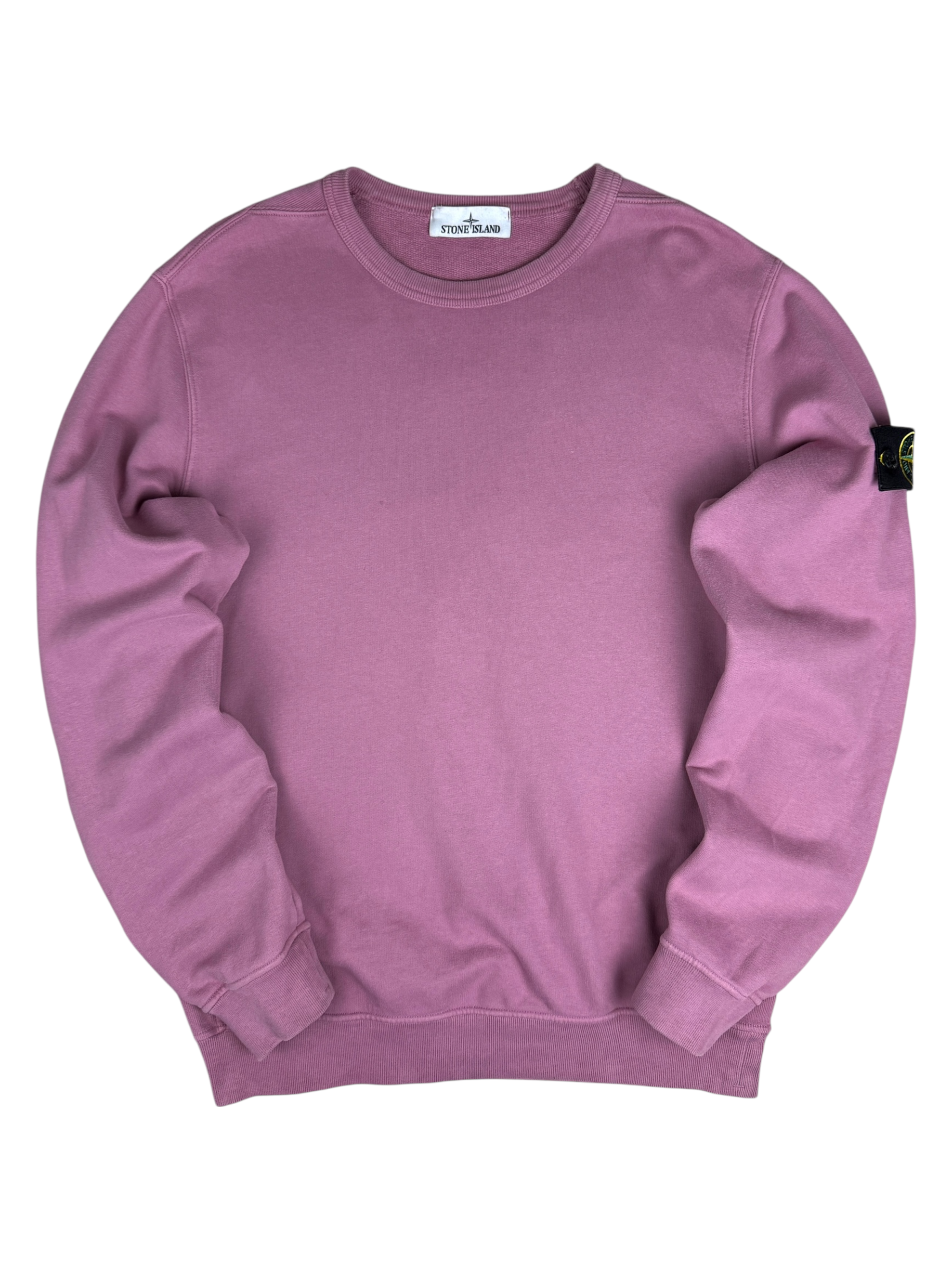 Pull Stone Island rose taille L - Vue de face
