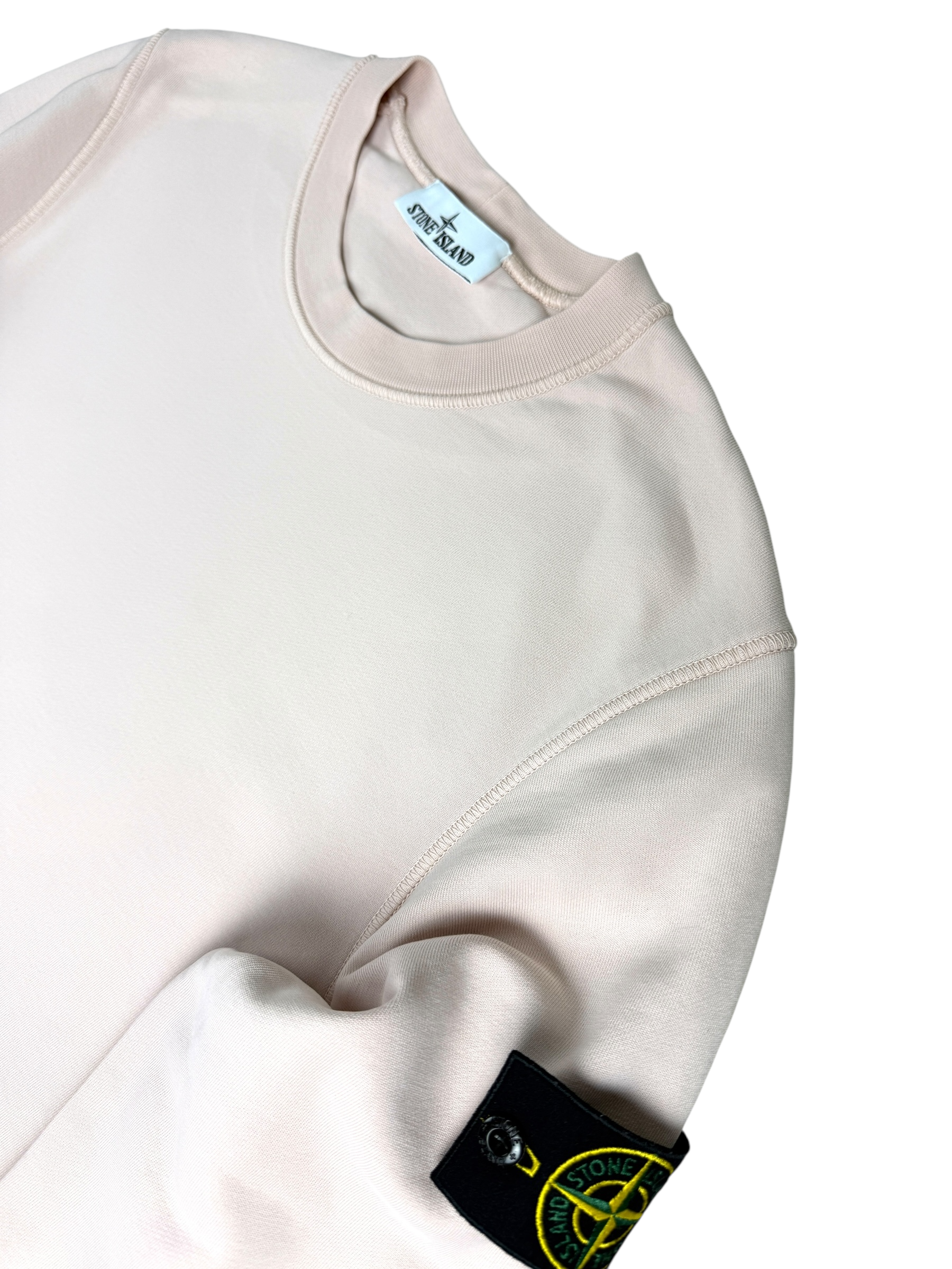 Pull Stone Island rose taille M - Détail