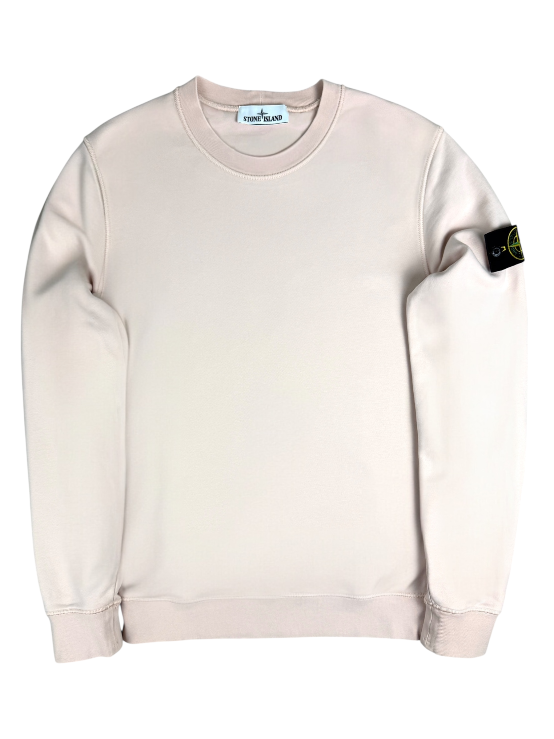 Pull Stone Island rose taille M - Vue de face