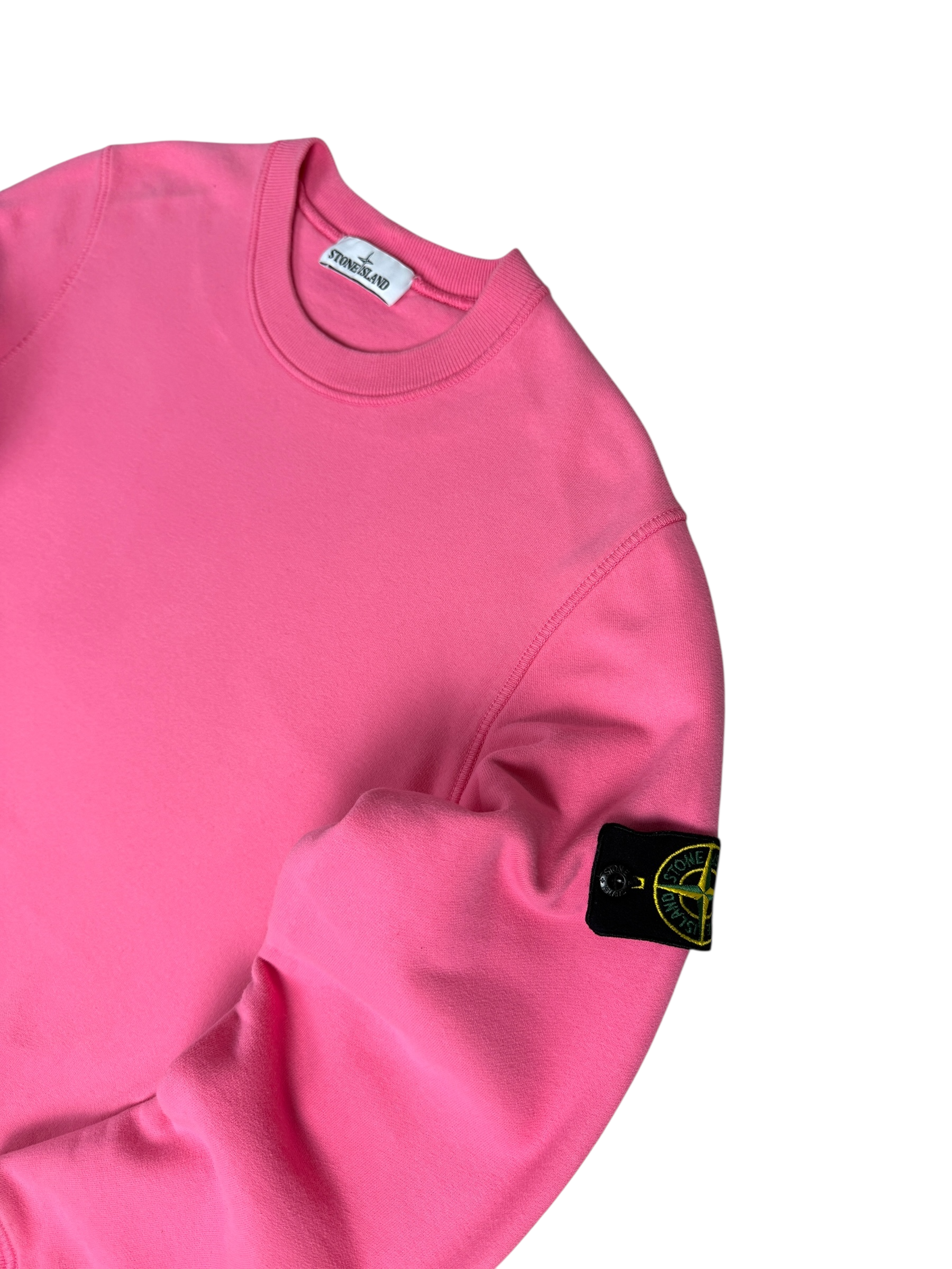 Pull Stone Island rose taille S - Vue de dos