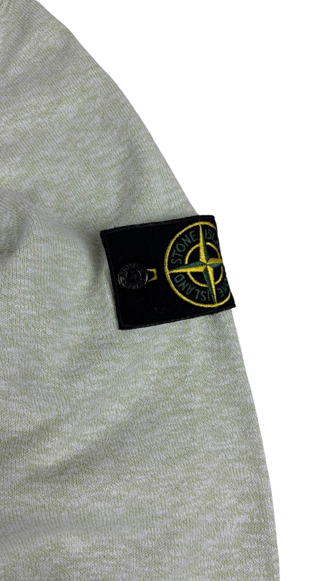 Pull Stone Island vert pastel taille M - Vue de dos