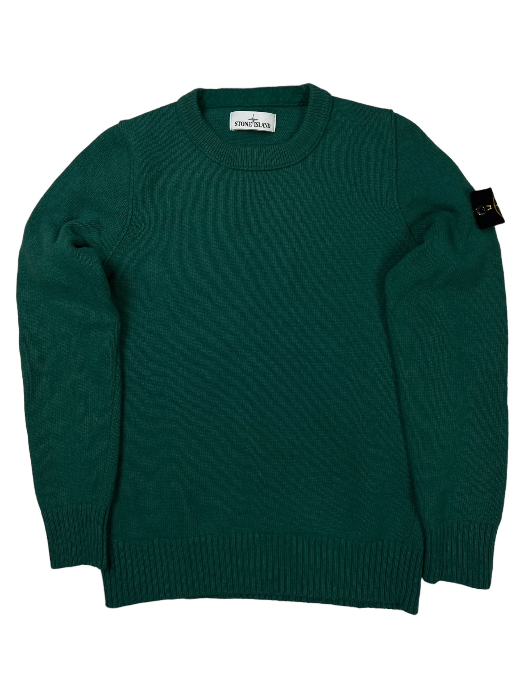 Pull Stone Island vert taille S - Vue de face