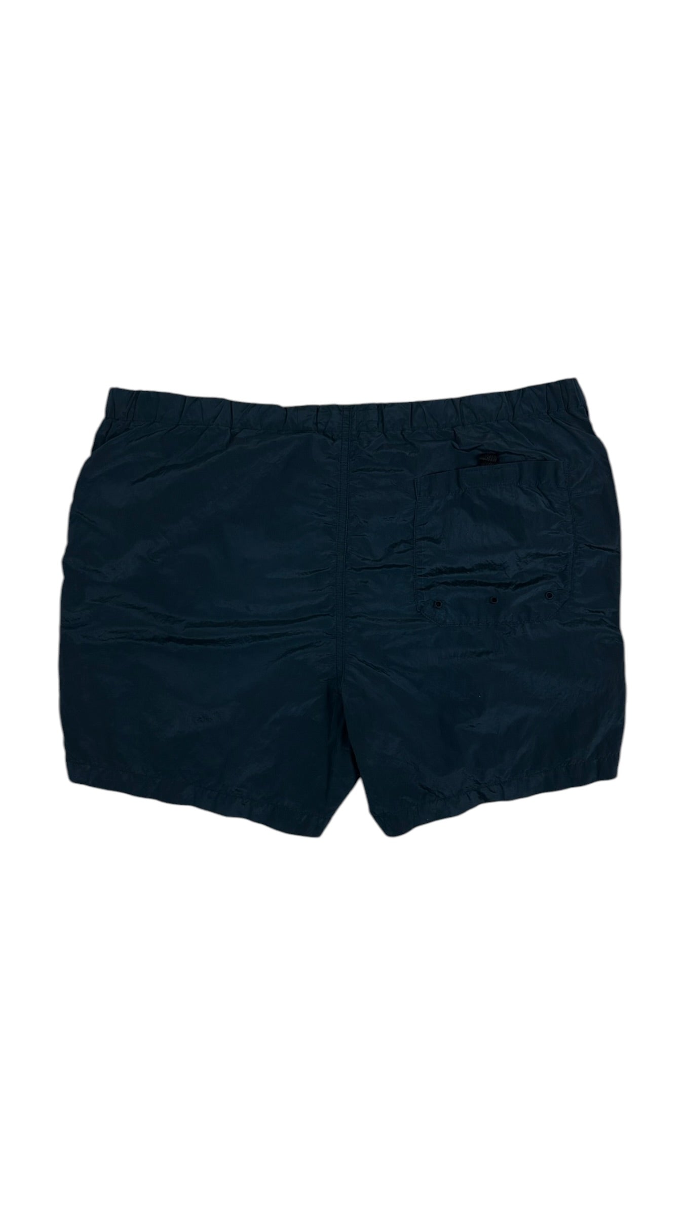 Short Stone Island bleu pétrole taille M - Vue de dos