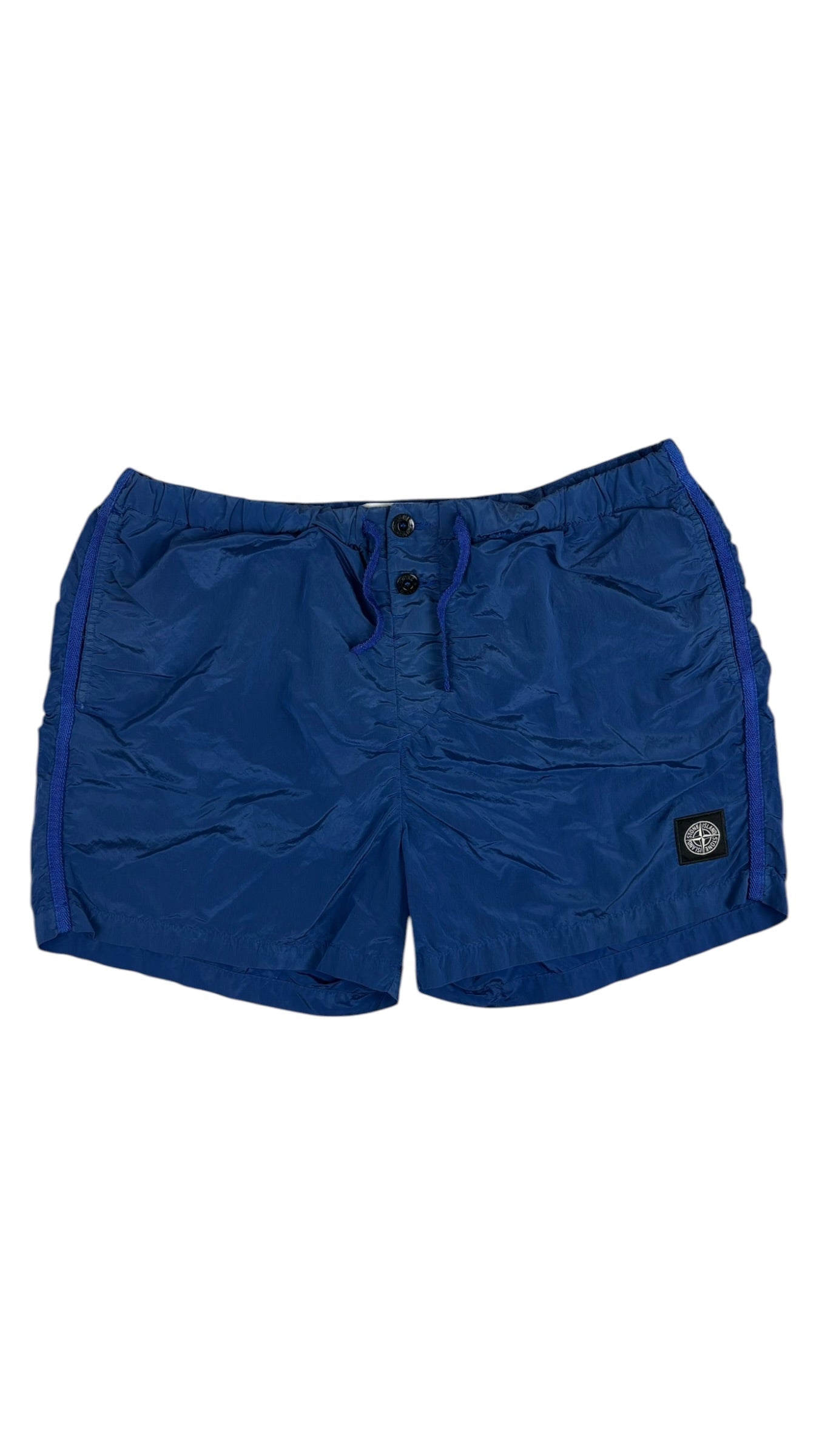 Short Stone Island bleu taille L - Vue de face