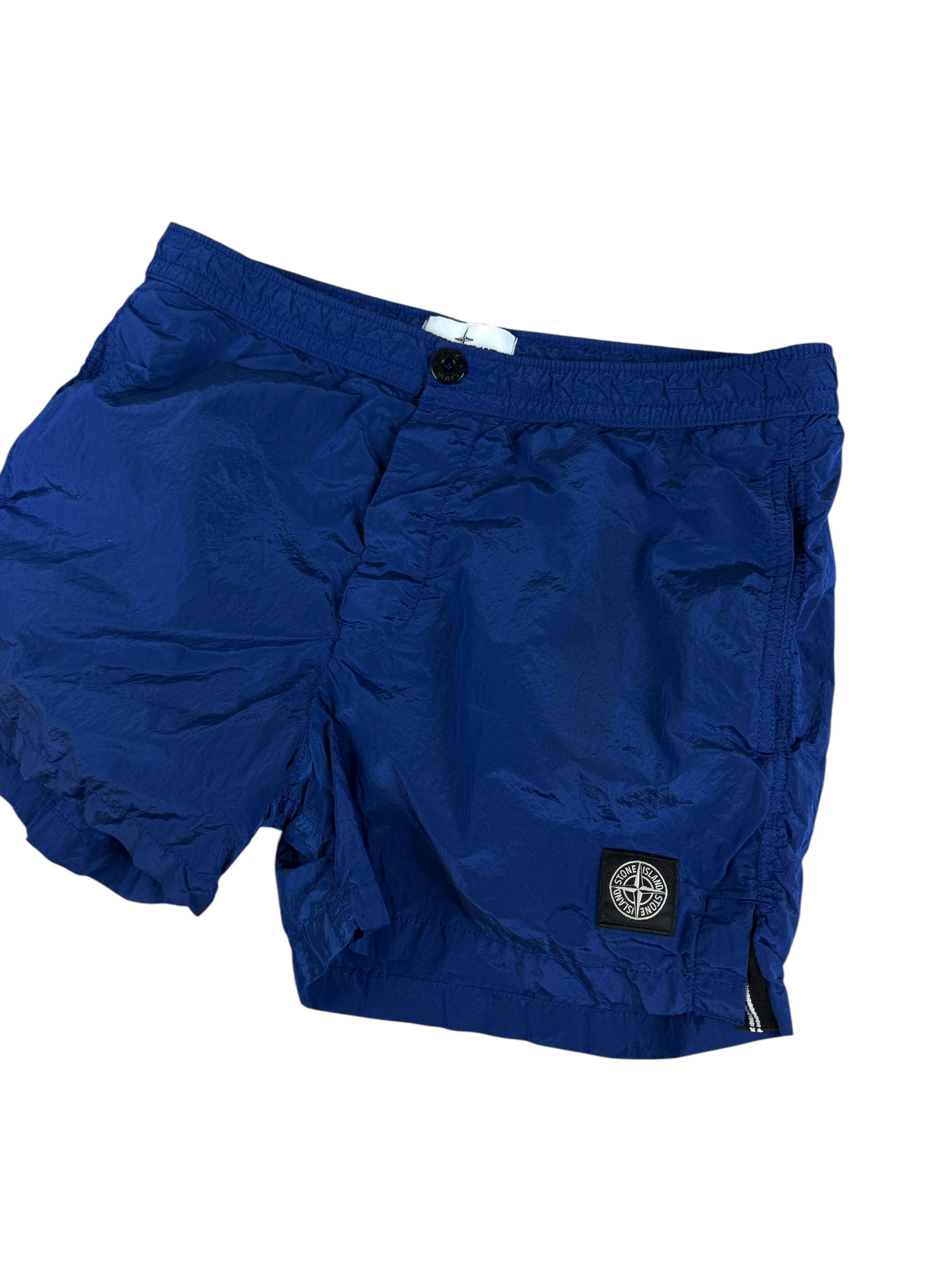 Short Stone Island bleu taille M - Vue de dos