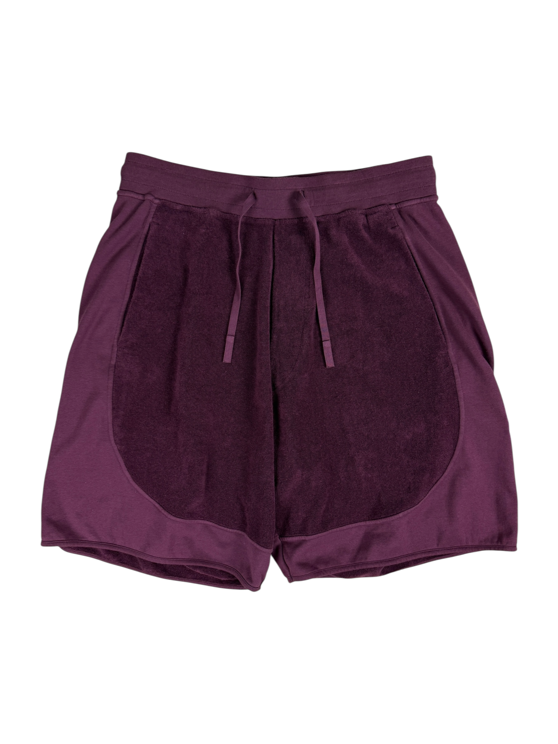 Short Stone Island bordeaux taille M - Vue de face