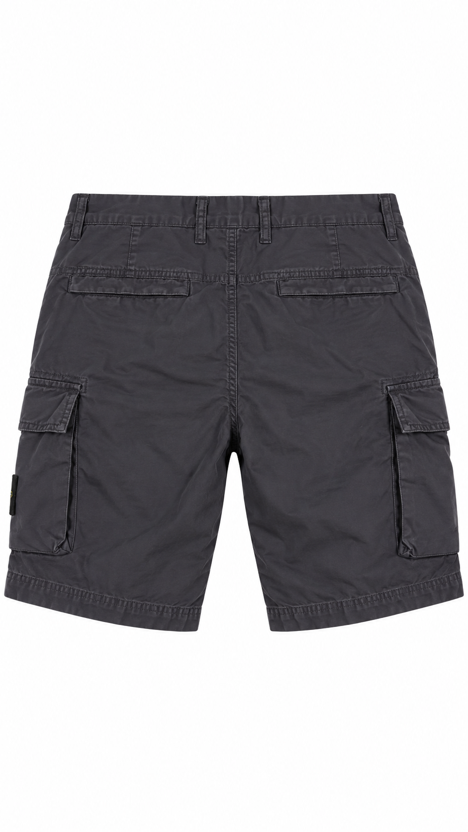 Short Cargo Stone Island gris, vue de dos — vue 2