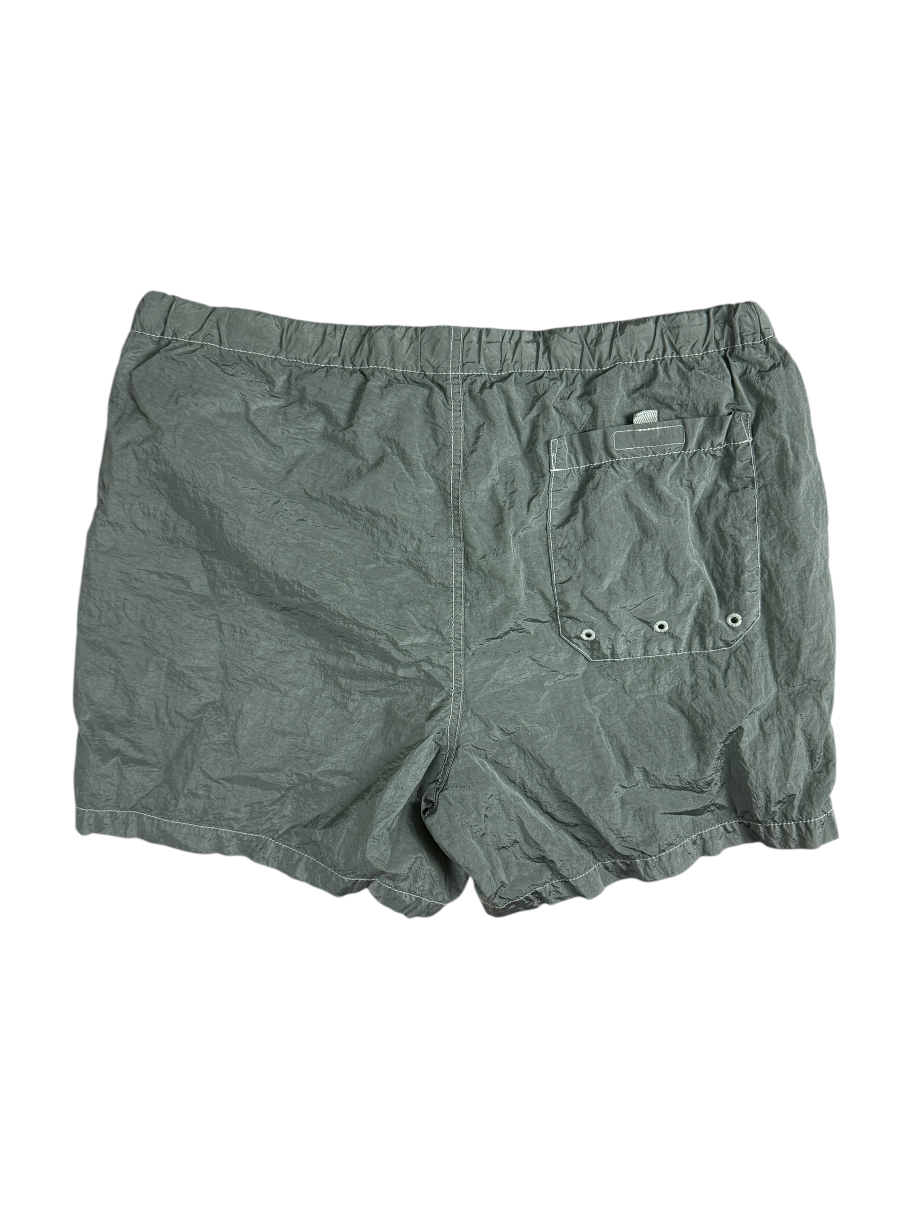Short Stone Island gris taille M - Vue de dos
