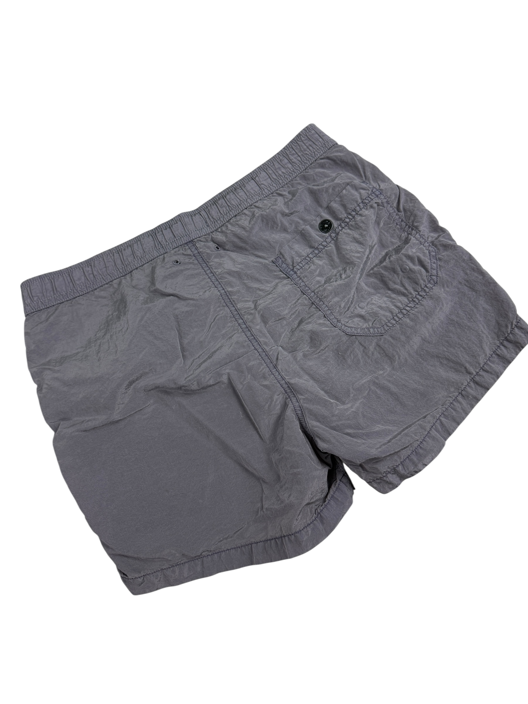 Short Stone Island gris taille S - Détail
