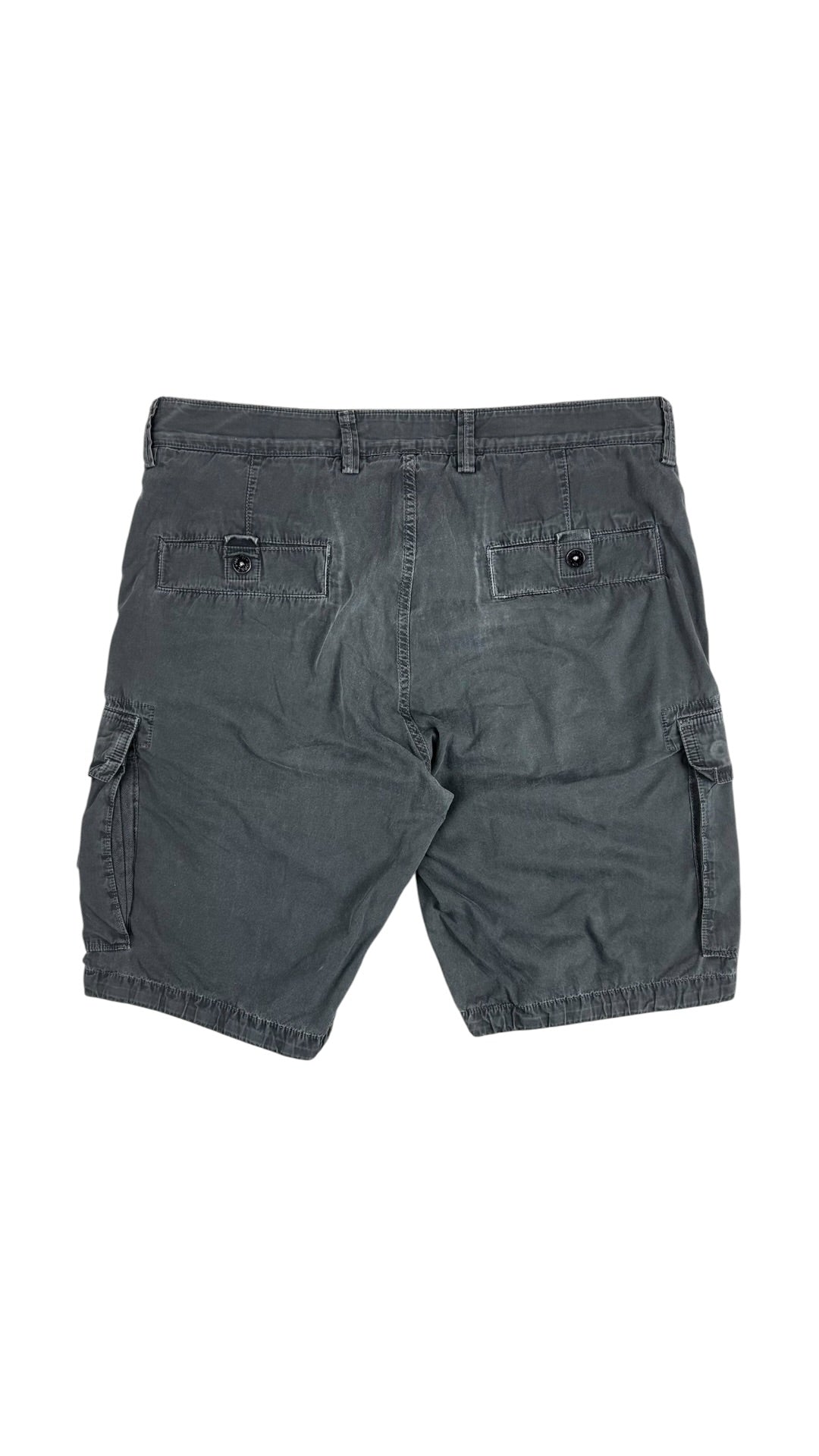Short Stone Island gris taille W32 - Vue de dos