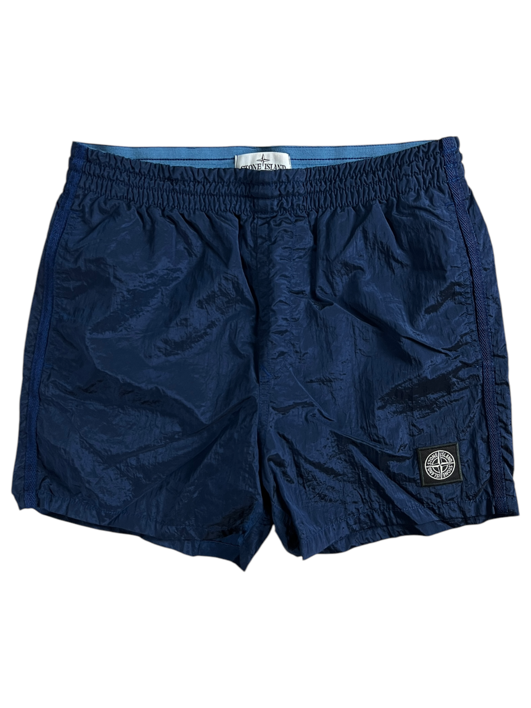 Short Stone Island marine taille 12 ans - Vue de face