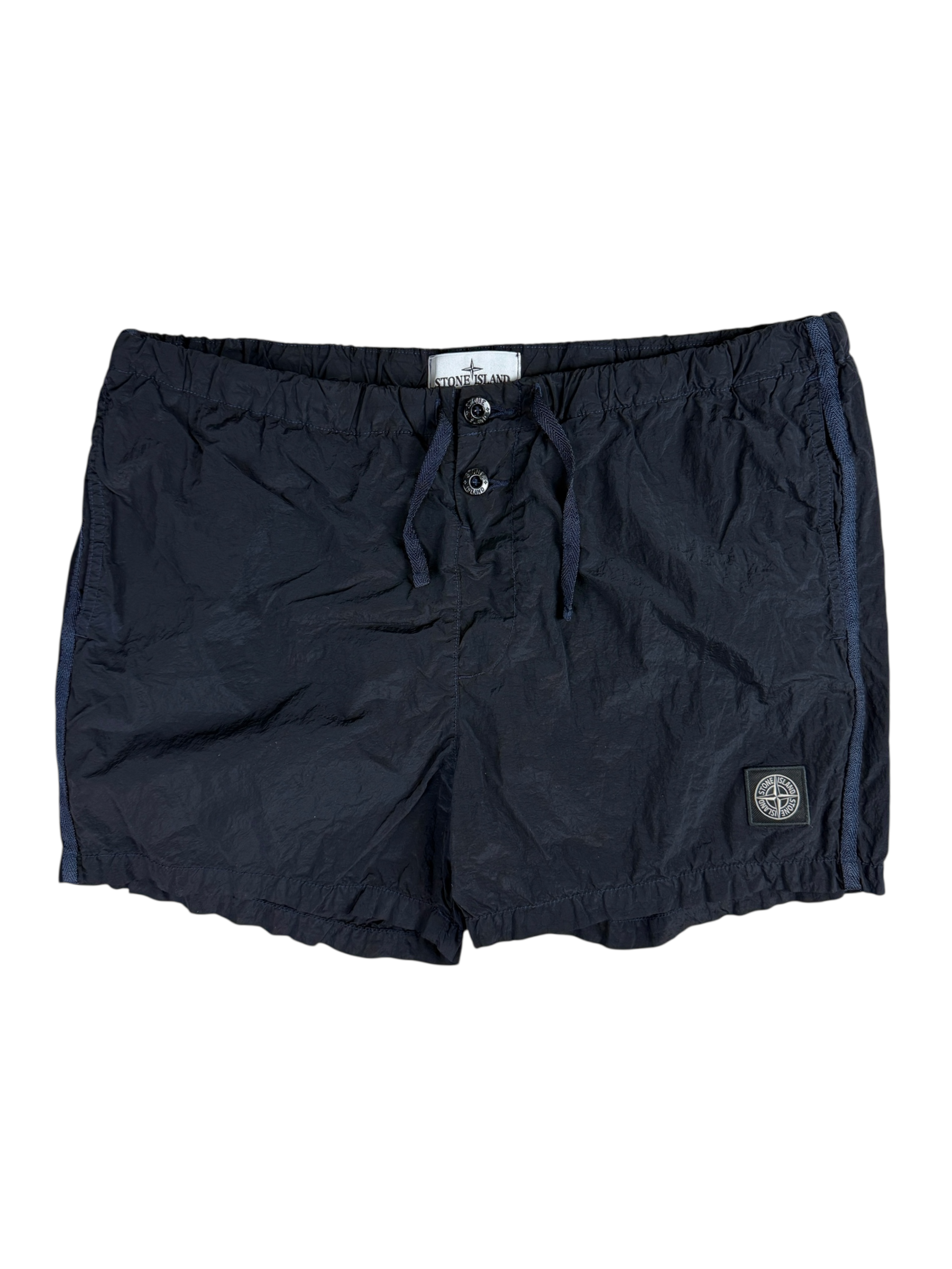 Short Stone Island marine taille L - Vue de face