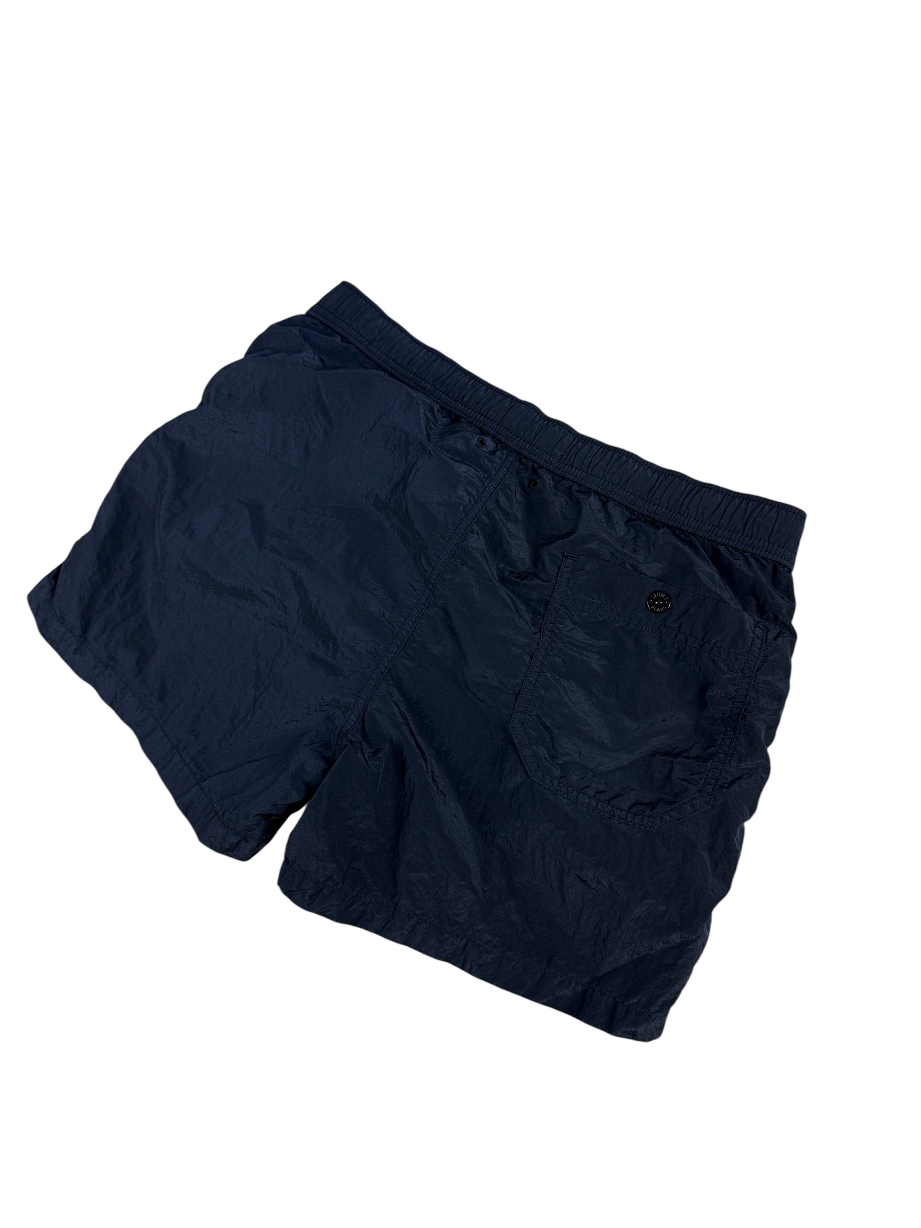Short Stone Island marine taille M - Détail